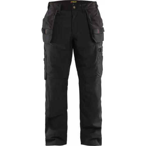 Blaklader Softshell Work Trousers, Black