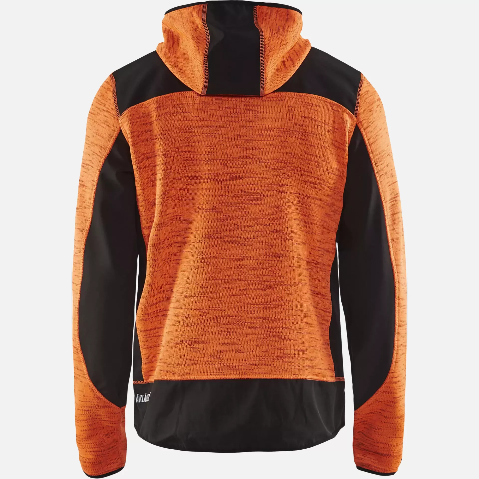 Blaklader 493021175399, Softshell Knitted Jacket, Orange/Black, image 4