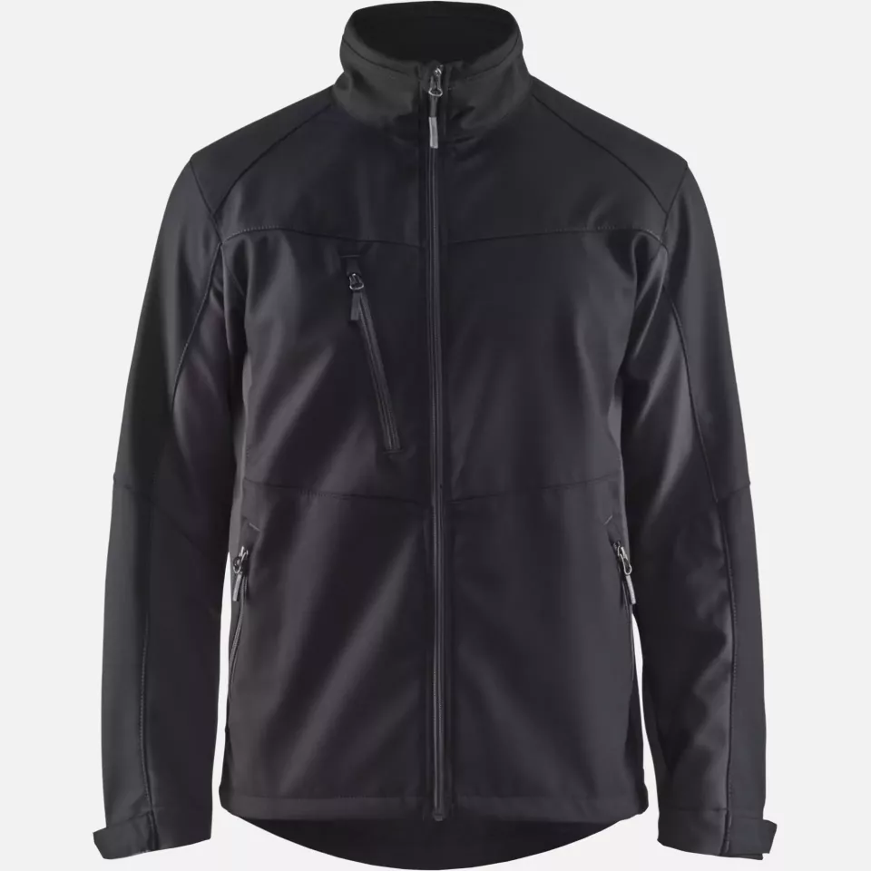 Blaklader 495025169998, Softshell Jacket, Black/Dark Grey, image 1, gallery thumbnail