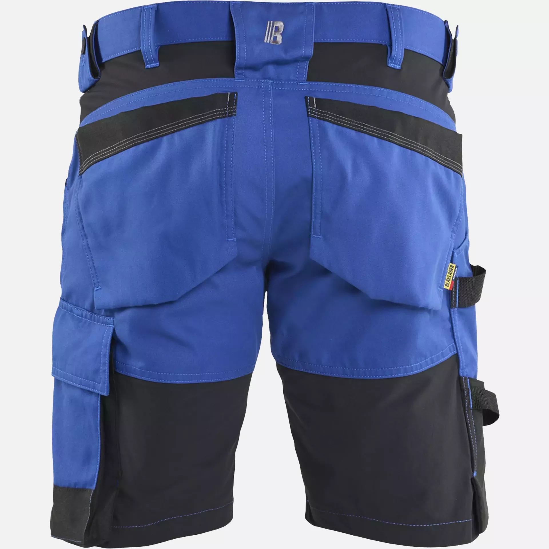 Blaklader 175318328599, Stretch Craftsman Shorts, Royal Blue/Black, image 4