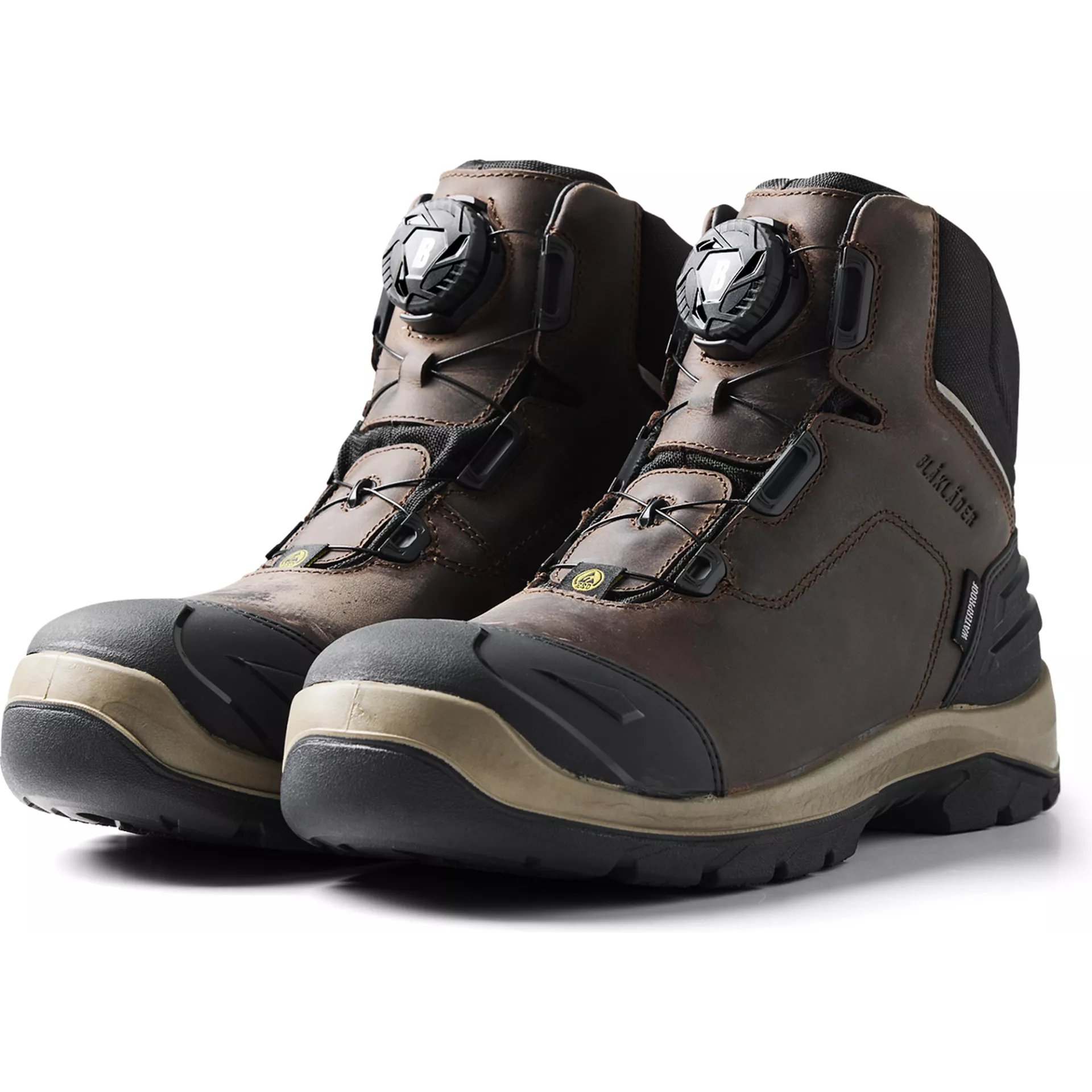 Blaklader 245500007899, ELITE Safety Boot S7S Waterproof, Brown/Black, image 3
