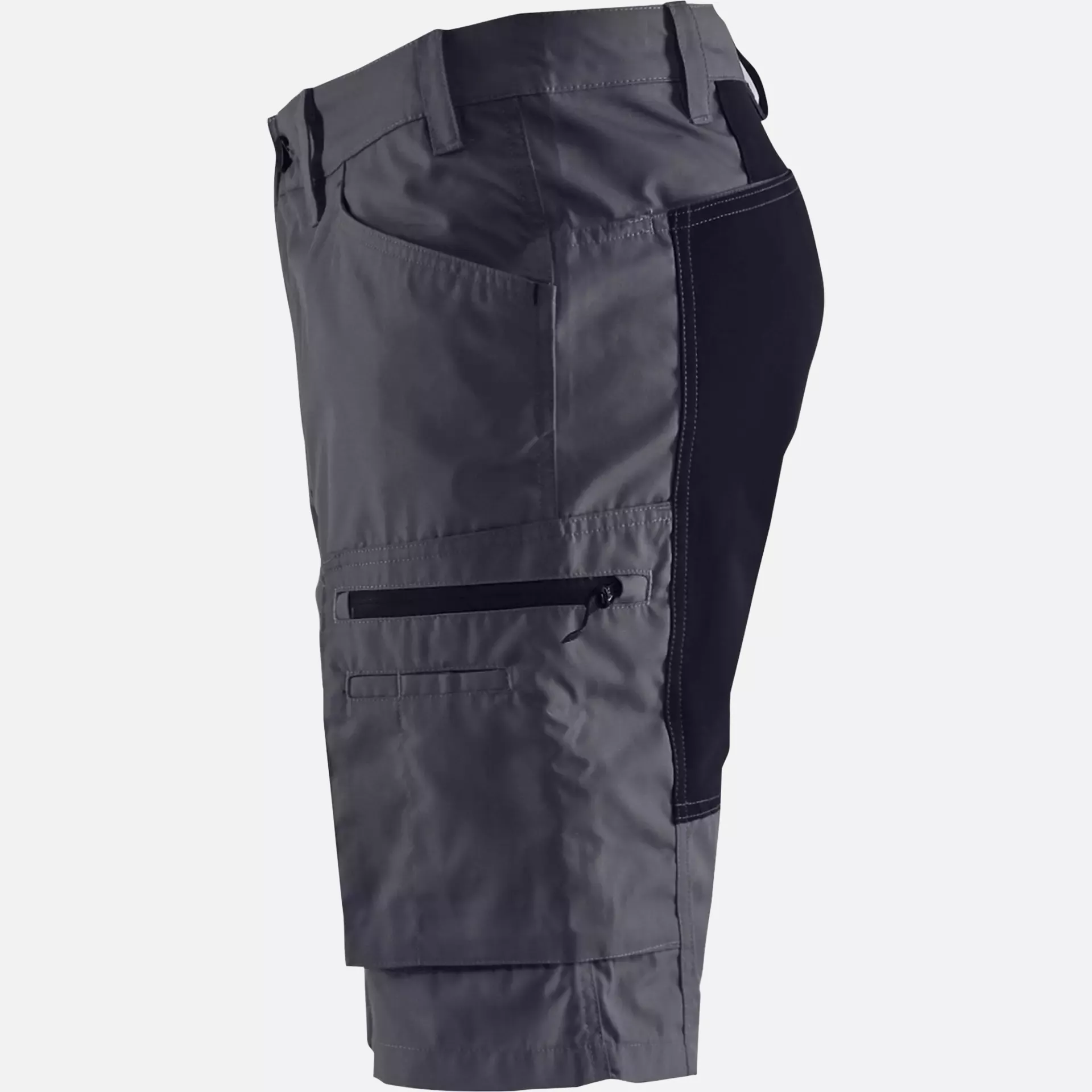 Blaklader 144918459699, Stretch Shorts, Medium Grey/Black, image 2