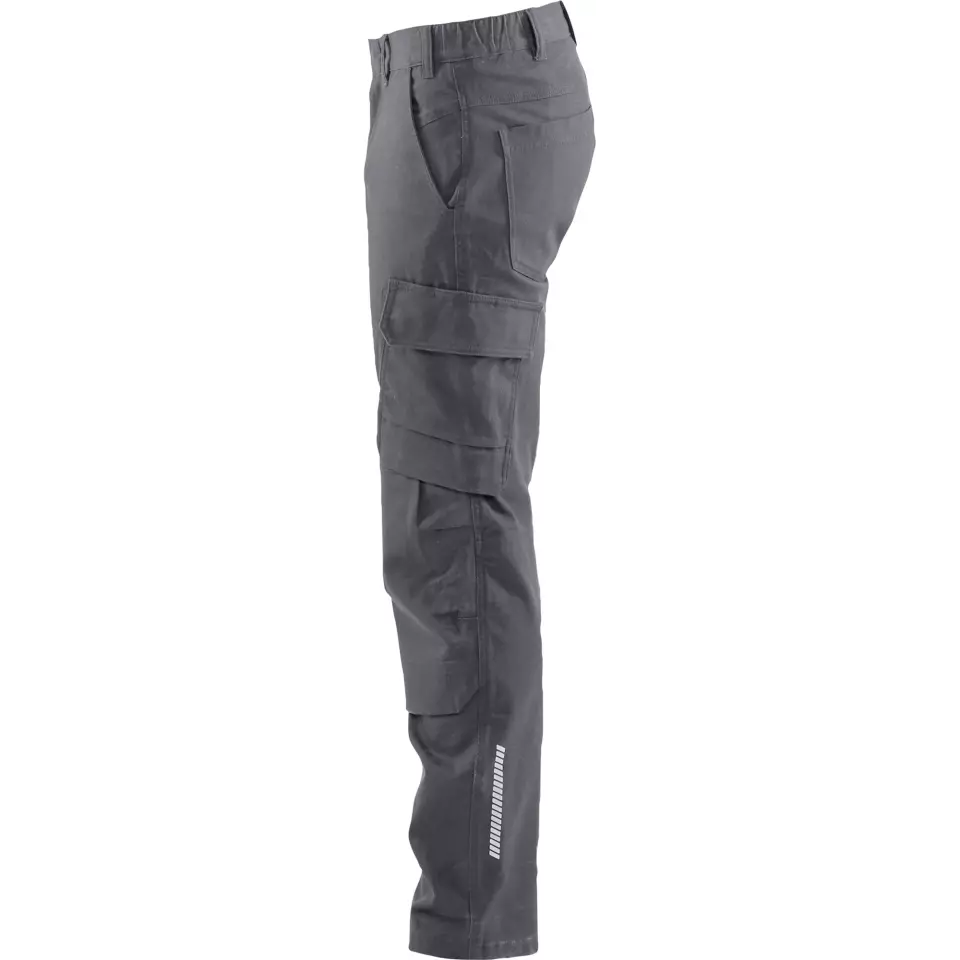 Blaklader 146613449600, Industry Stretch Work Trousers, Medium Grey, image 3, gallery thumbnail
