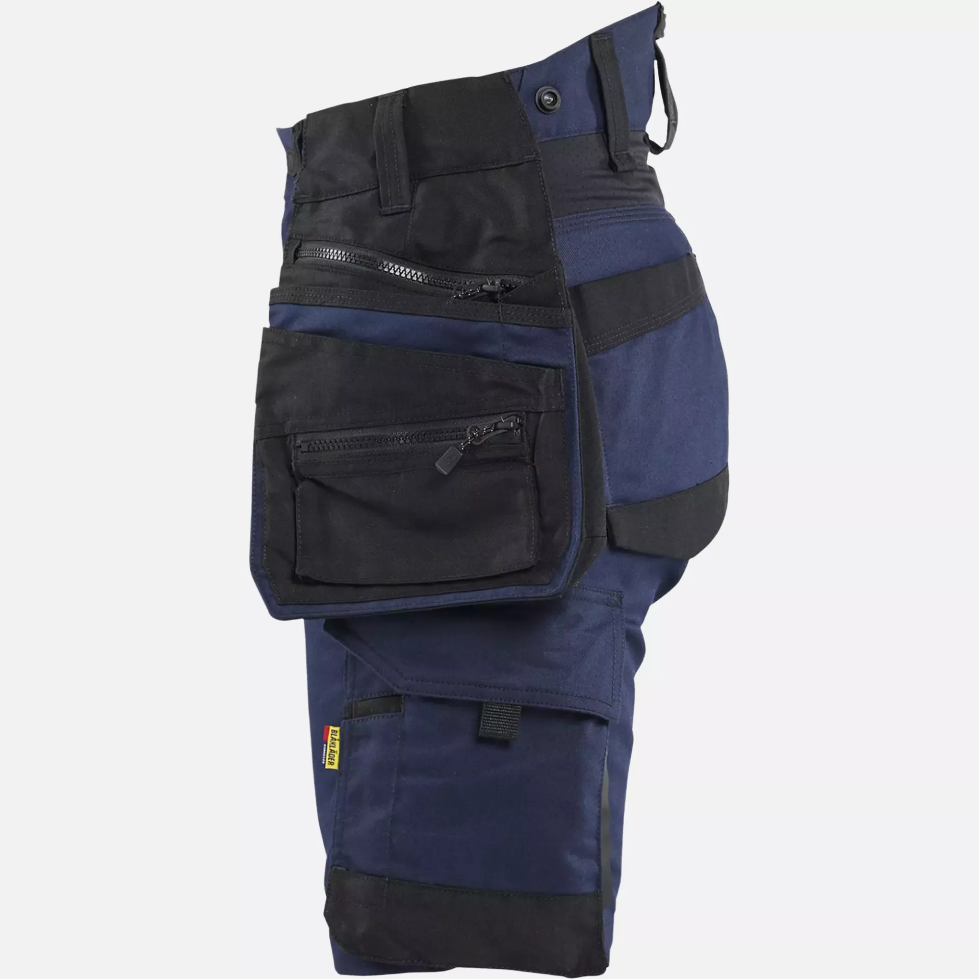 Blaklader 717511498699, STRIKER Ladies Stretch Craftsman Shorts, Dark Navy/Black, image 3