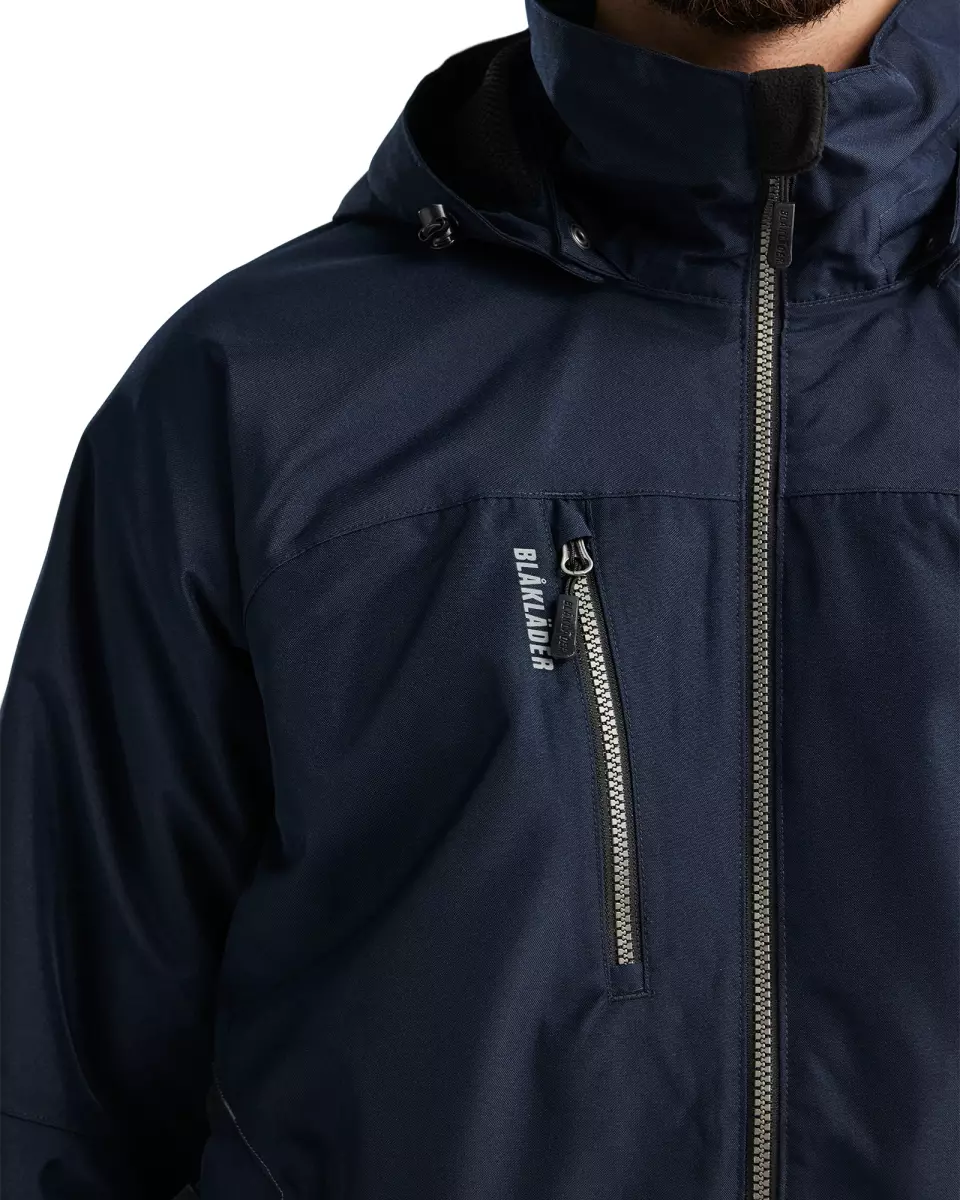 Blaklader 489019778699, Lined Lightweight Winter Jacket, Dark Navy/Black, image 6, gallery thumbnail