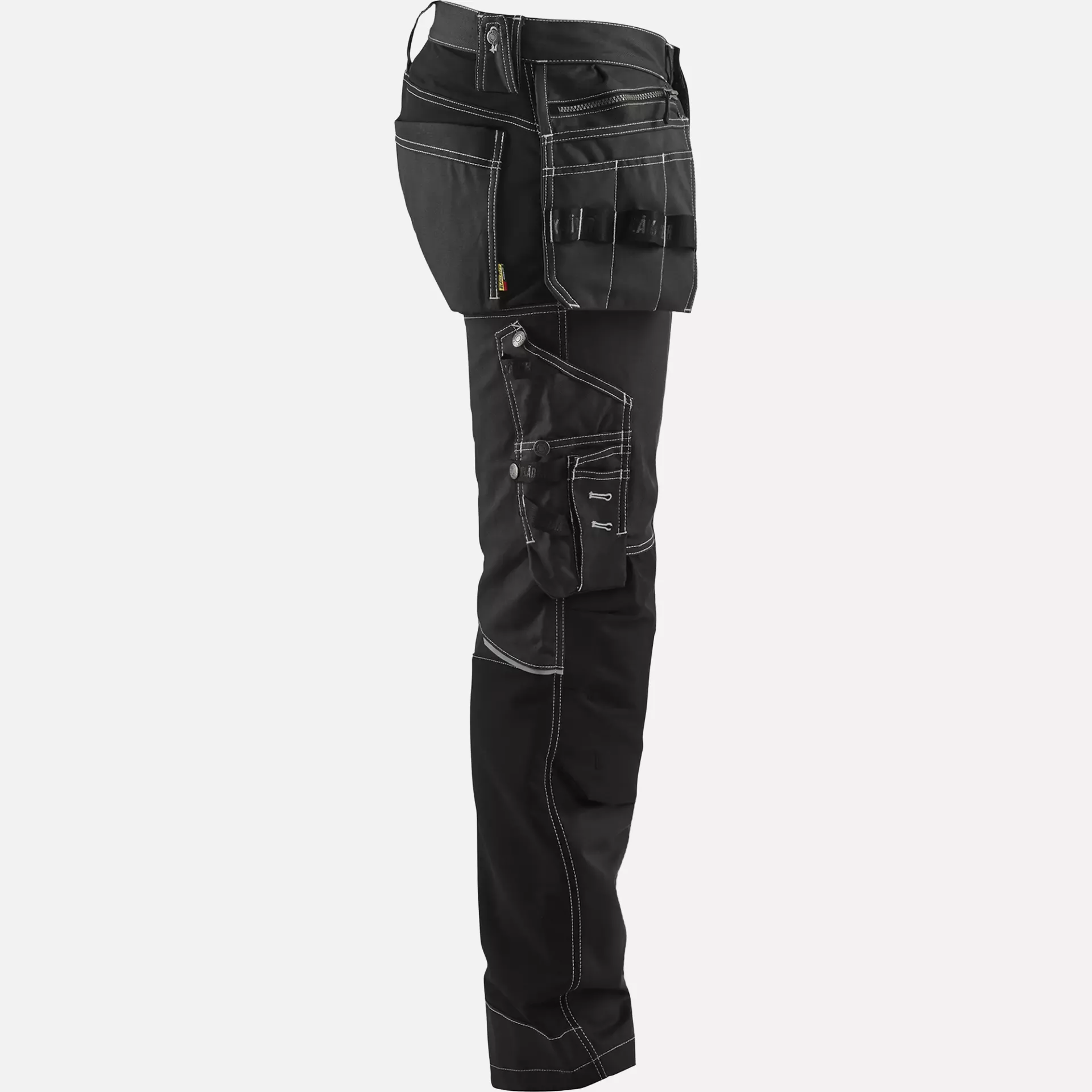 Blaklader 179013709900, Stretch Craftsman Work Trousers, Black, image 2
