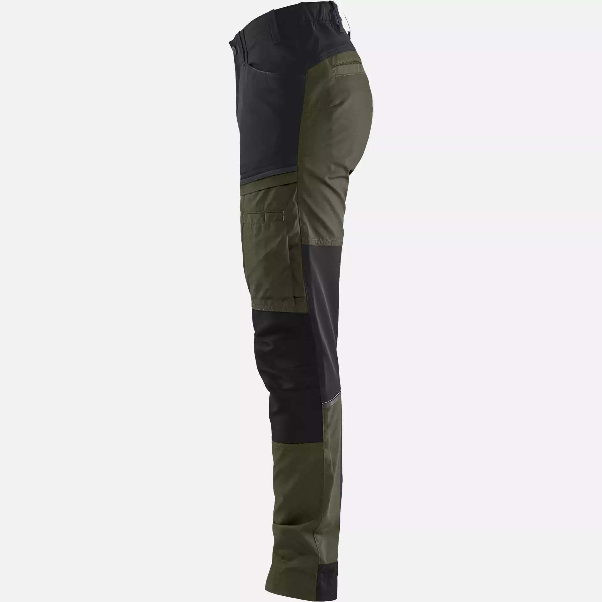 Blaklader 716618454298, Damen Stretch Servicehose, Waldgrün/Schwarz, image 2