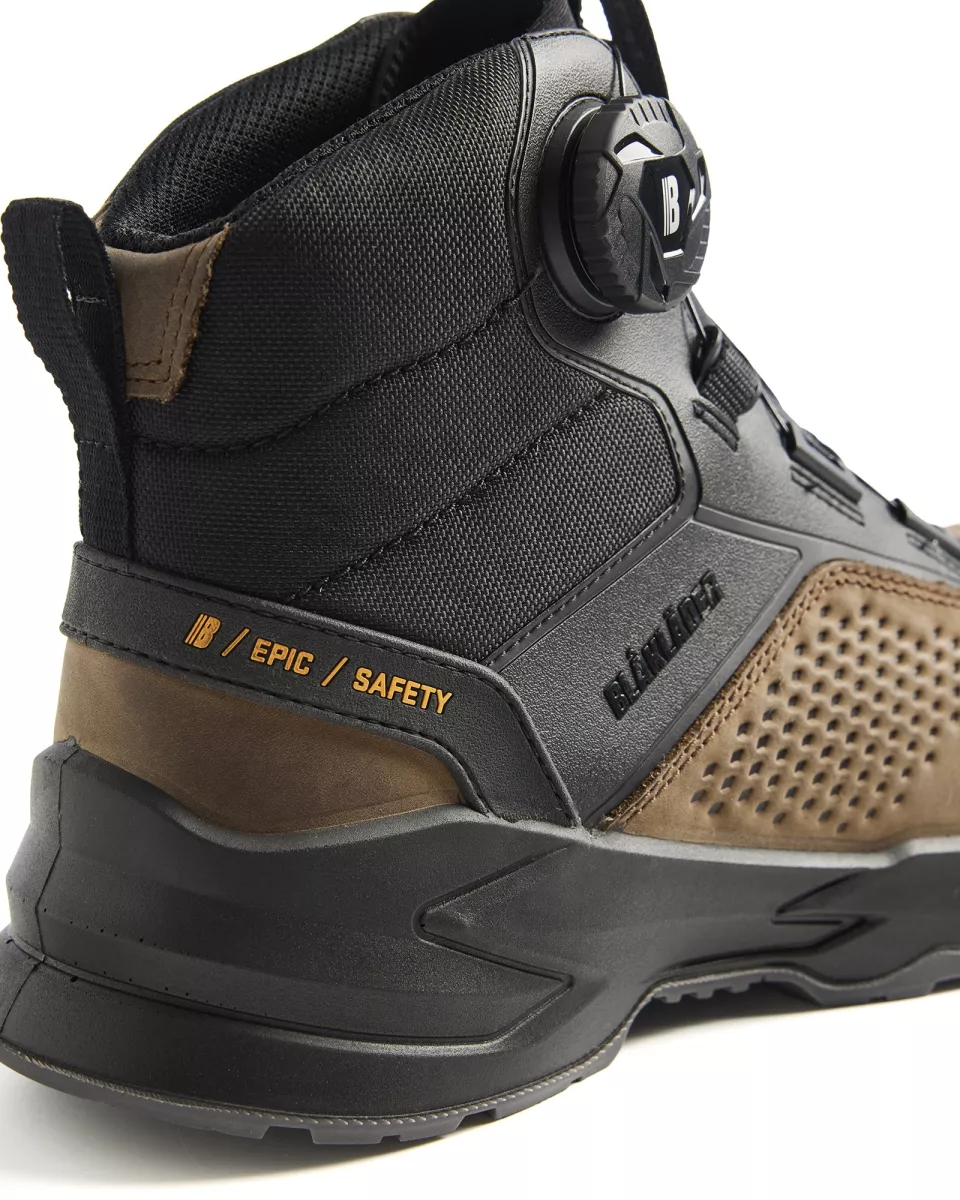 Blaklader 229600007800, EPIC Safety Boot S3S, Brown, image 5, gallery thumbnail