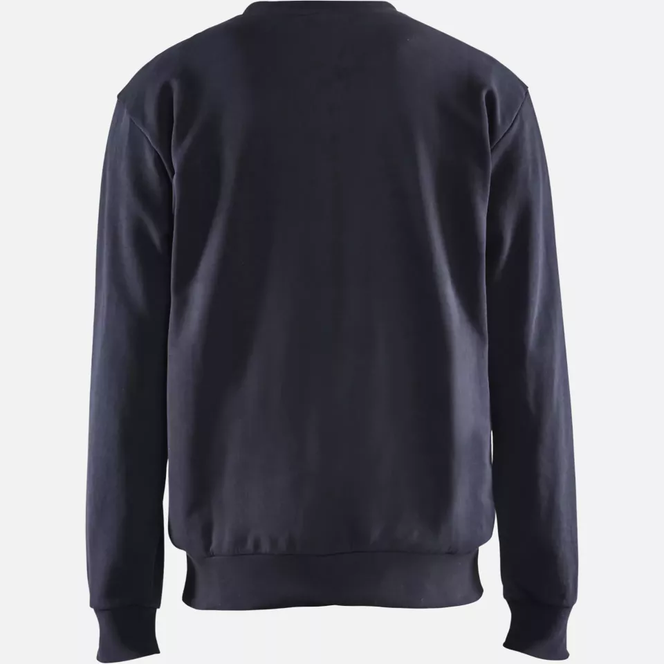 Blaklader 358011588699, Sweatshirt, Dark Navy Blue/Black, image 4, gallery thumbnail