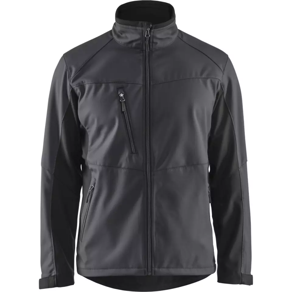 Blaklader 495025169699, Softshell Jacke, Mittelgrau/Schwarz, image 1, gallery thumbnail