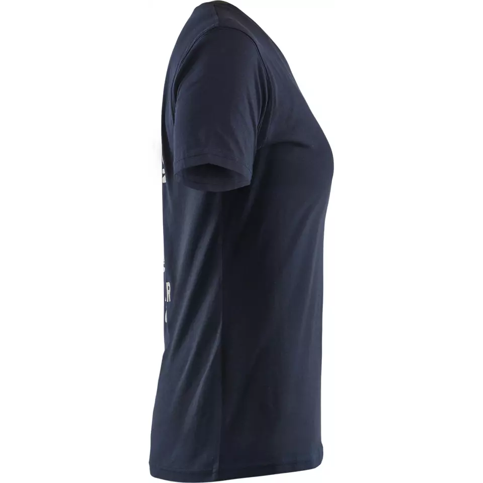 Blåkläder 941710428600, Beach Club Ladies T-Shirt, Dark Navy, image 2, gallery thumbnail
