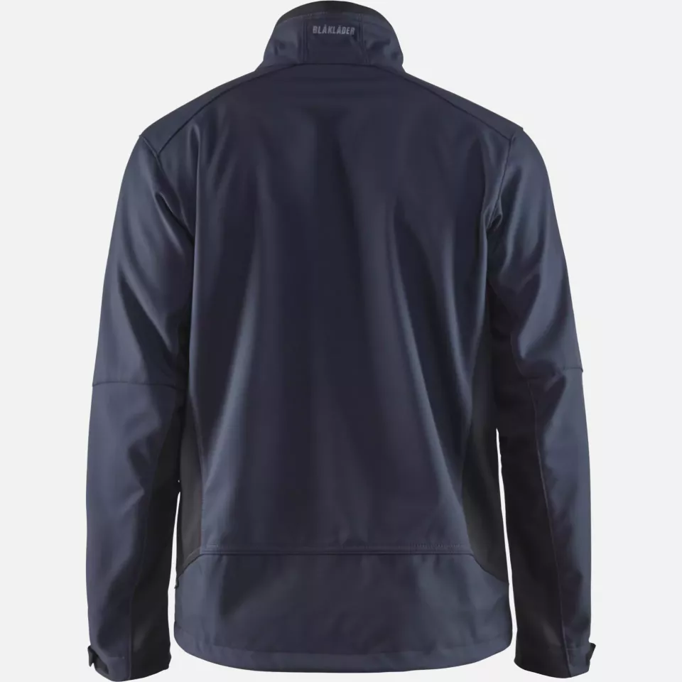 Blaklader 495025168699, Softshell Jacket, Dark Navy/Black, image 4, gallery thumbnail