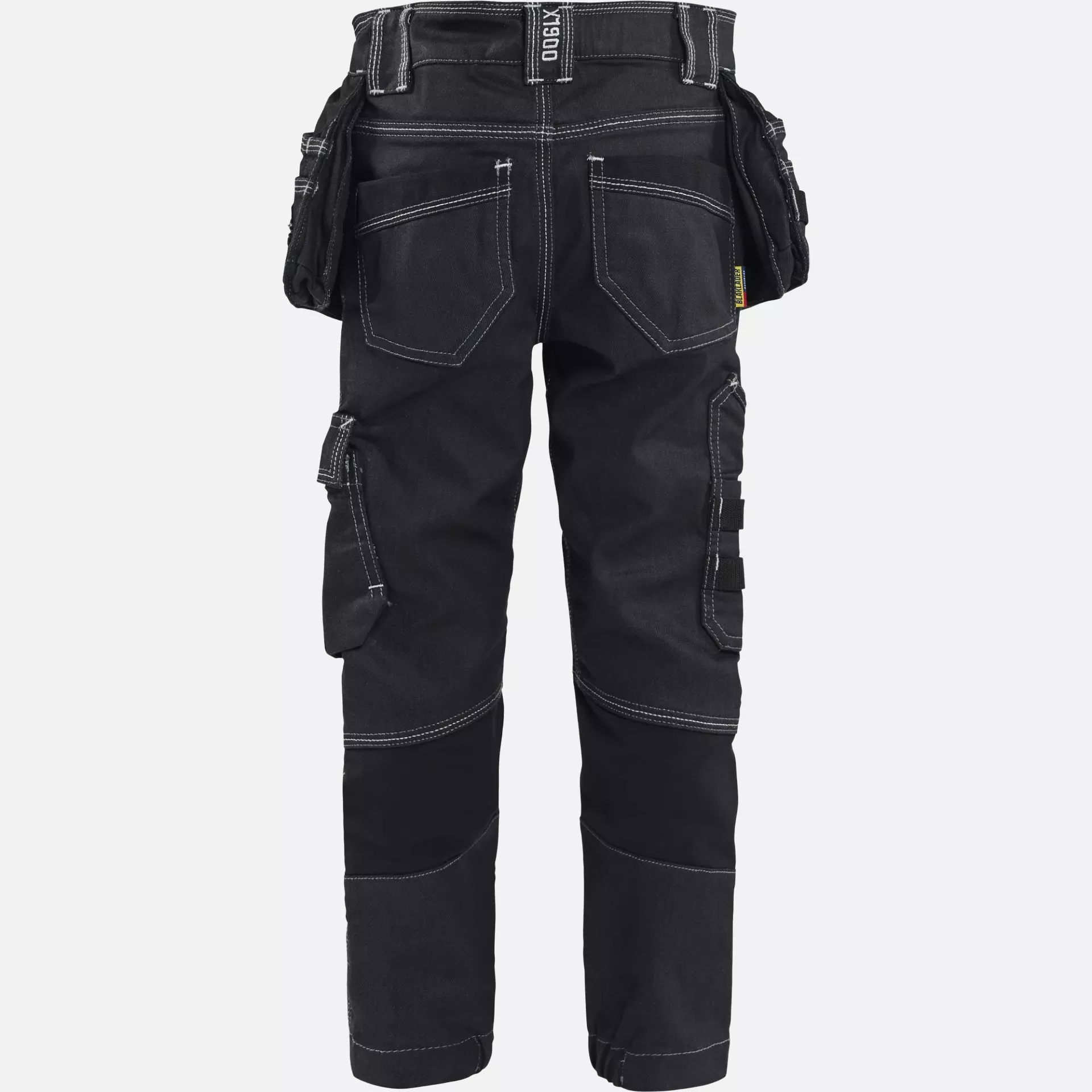 Blaklader 522511478999, X1900 Kids Craftsman Work Trousers Stretch, Navy/Black, image 4