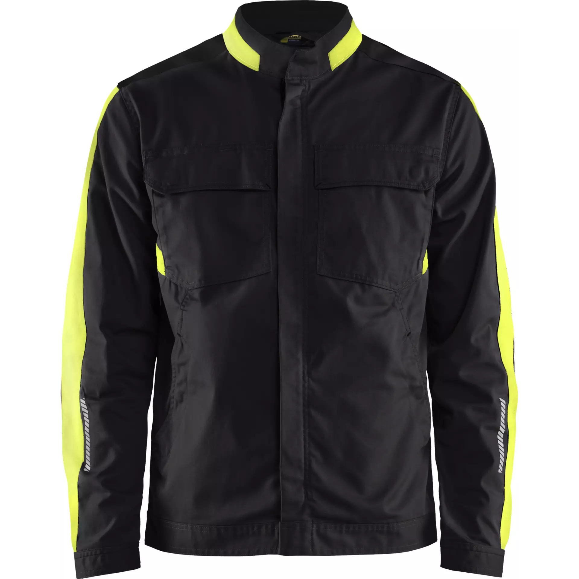 Blaklader 444418329933, Industry Stretch Jacket, Black/Yellow
