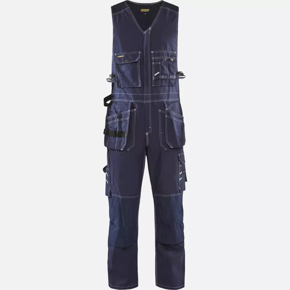 Blaklader 265013708800, Sleeveless Overall, Navy Blue, image 1, gallery thumbnail