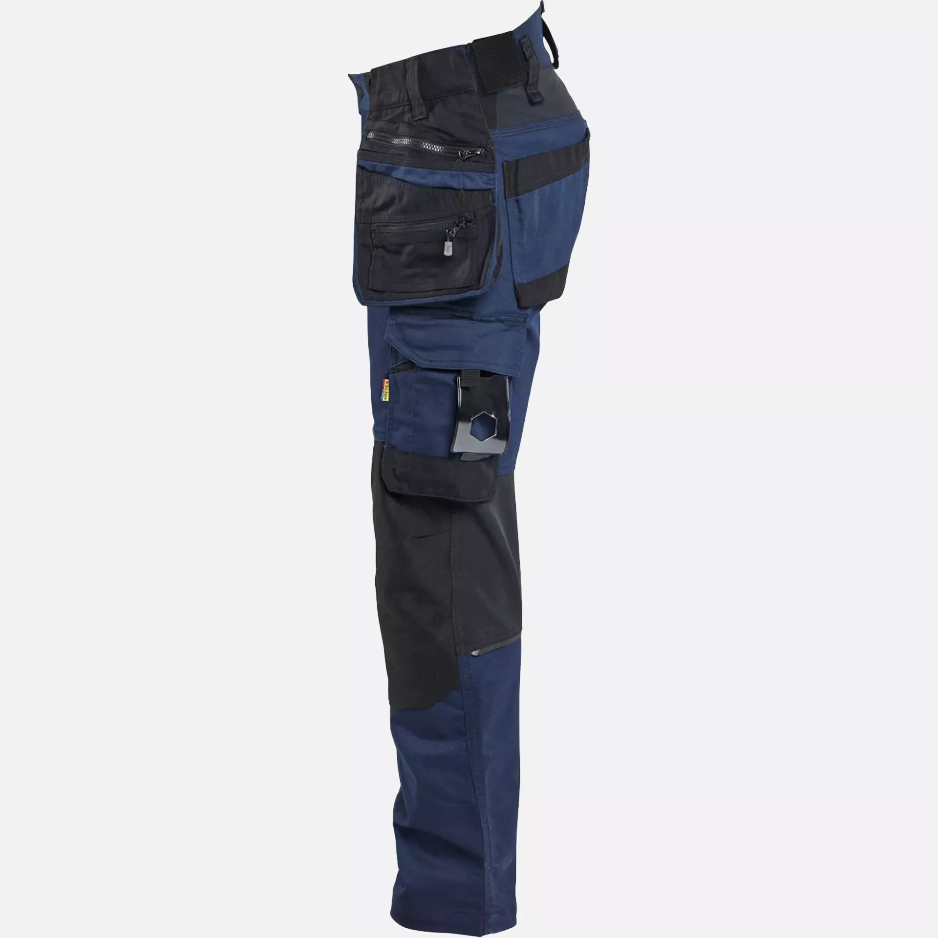 Blaklader 197011498699, STRIKER Stretch Craftsman Work Trousers, Dark Navy/Black, image 3