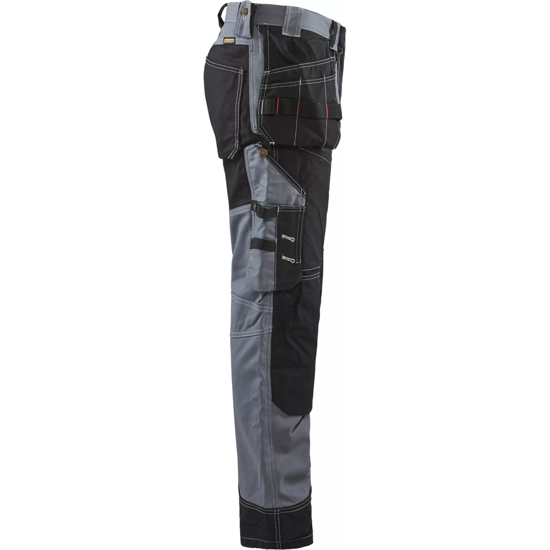 Blaklader 150013709499, Craftsman Work Trousers, Grey/Black, image 2