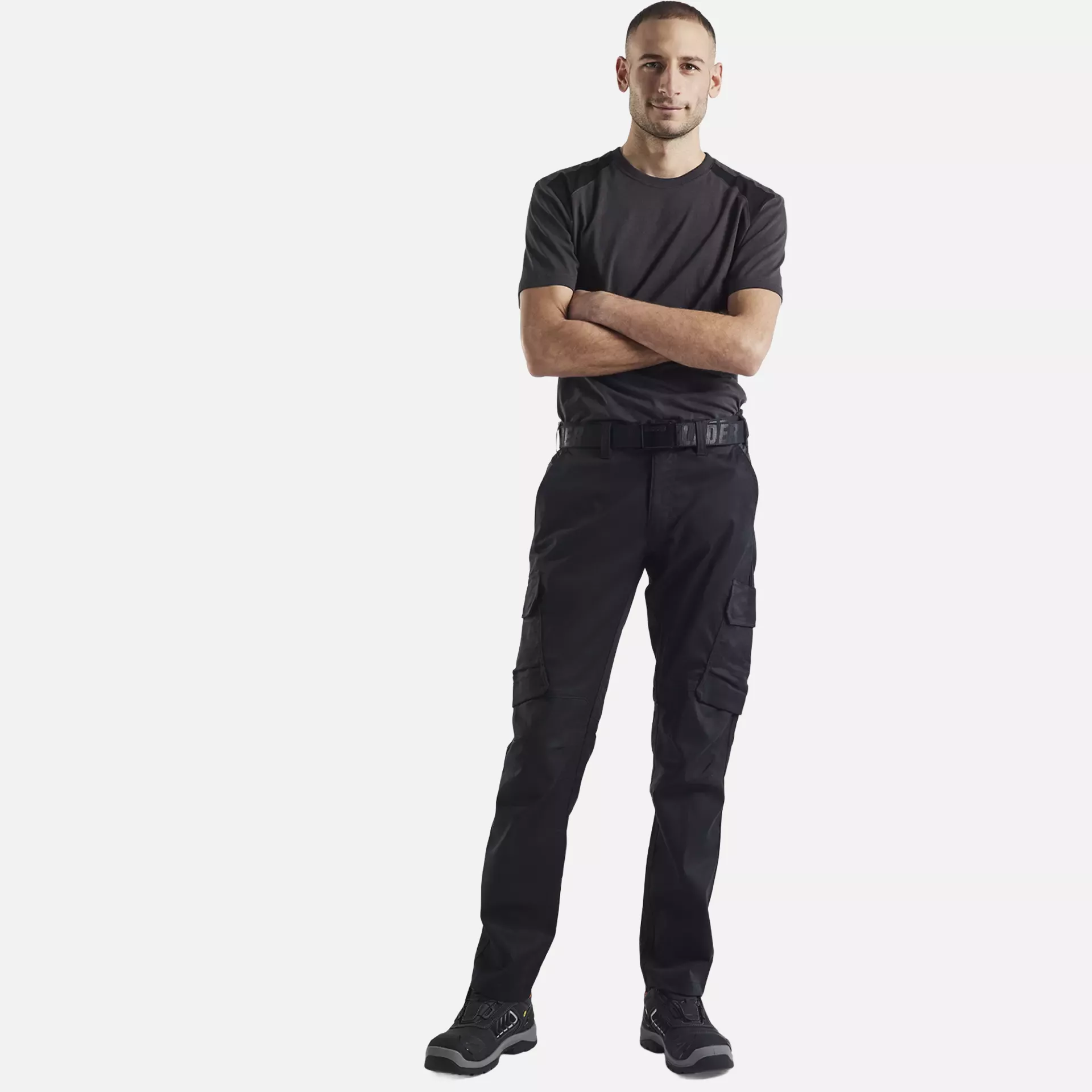 Blaklader 337910429699, T-Shirt, Medium Grey/Black, image 5