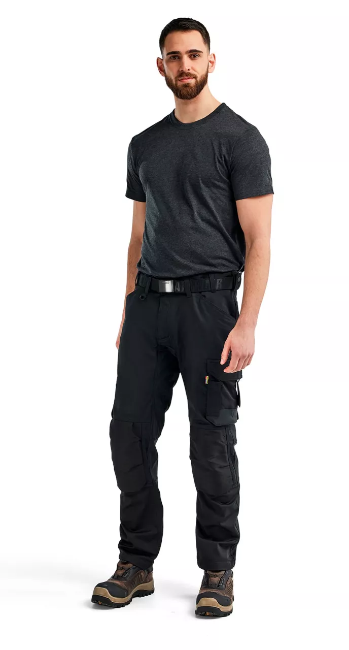 Blaklader 175118329900, Stretch Handwerker Arbeitshose, Schwarz, image 5, gallery thumbnail