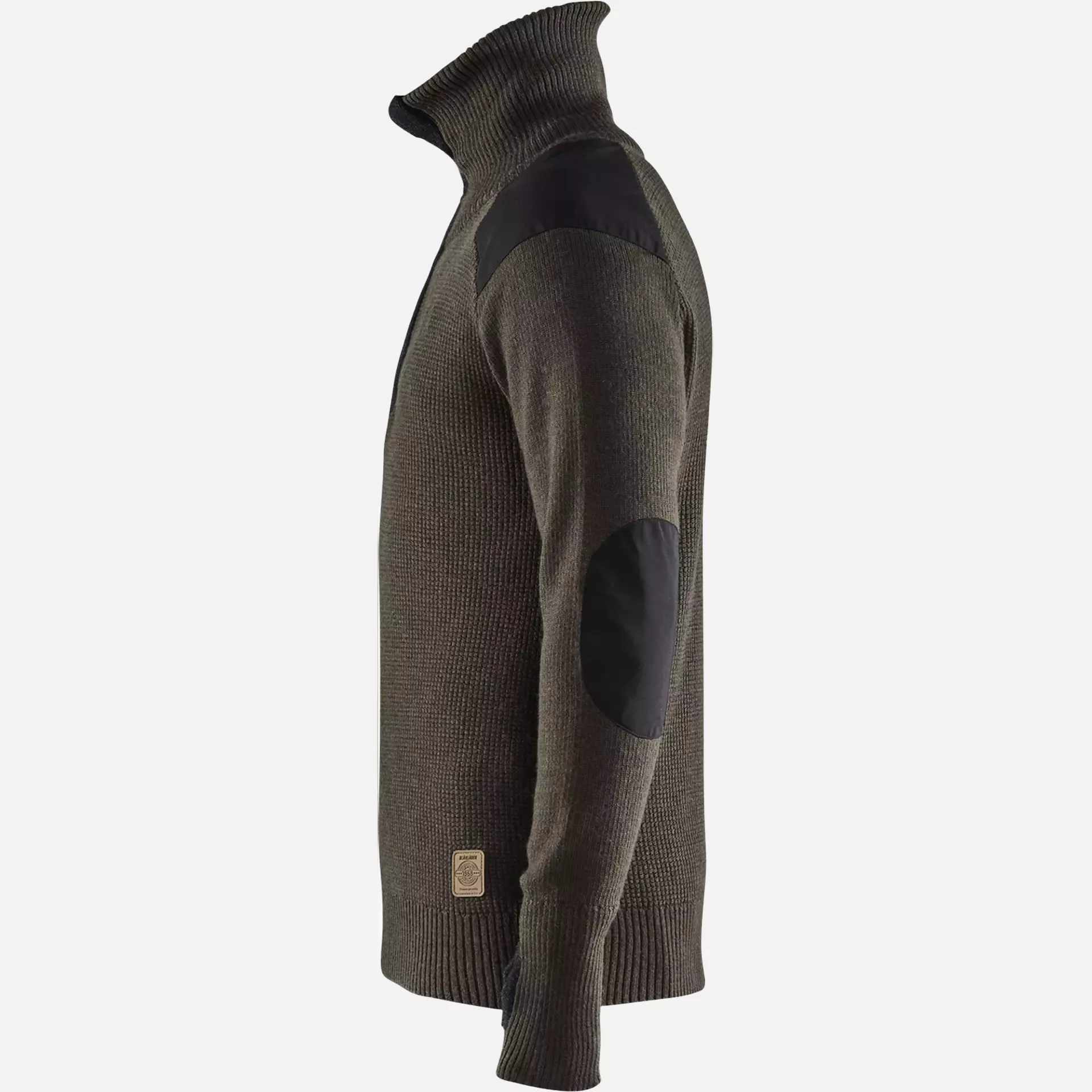 Blaklader 463010714598, Wool Sweatshirt, Dark Olive Green/Dark Grey, image 3