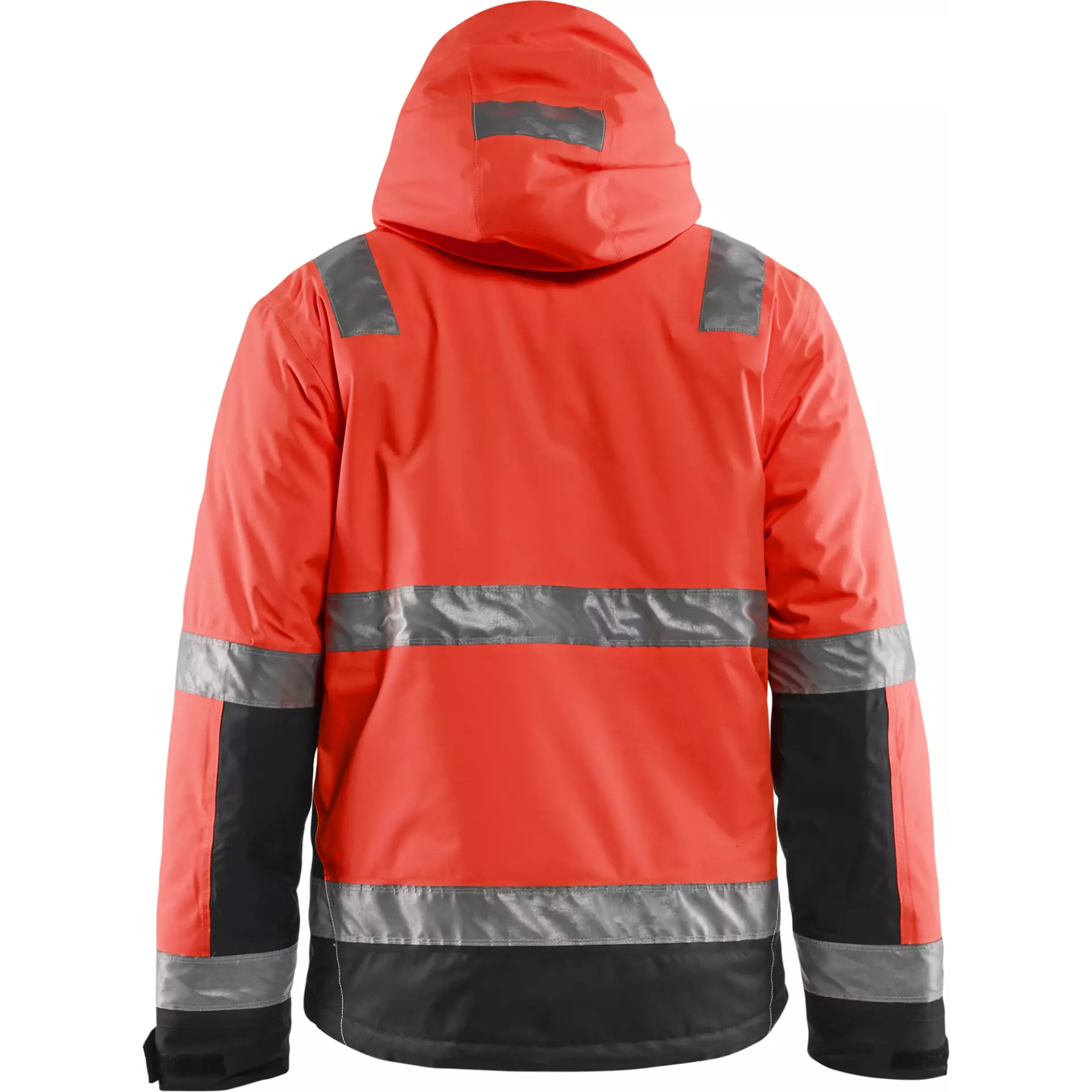 Blaklader 487019875599, High Vis Winter Jacket, Red/Black, image 4