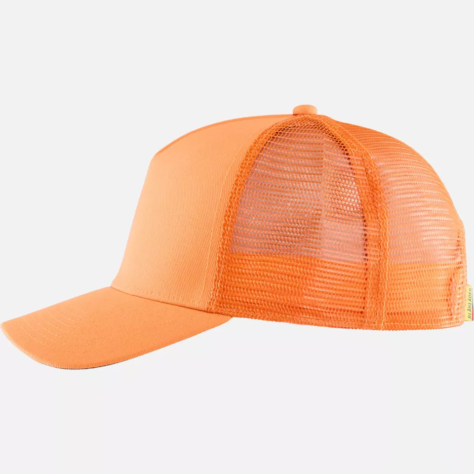 Blaklader 207811065300, High Vis Trucker Cap, Orange, image 3, gallery thumbnail