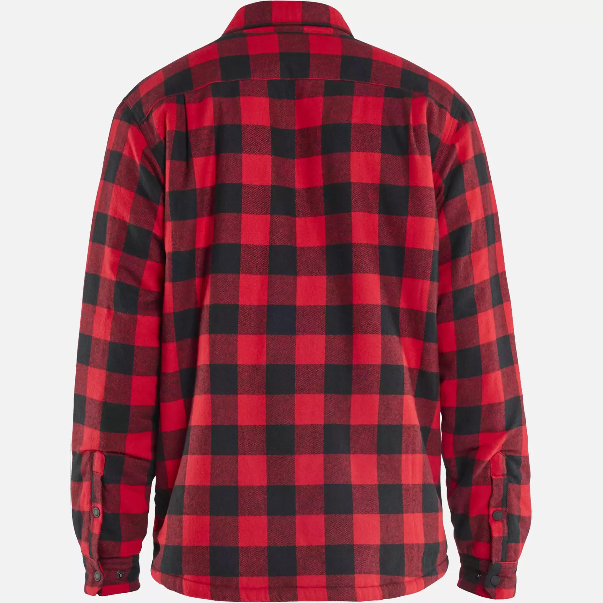 Blaklader 470411685699, Pilefutter Flanellhemd, Rot/Schwarz, image 4