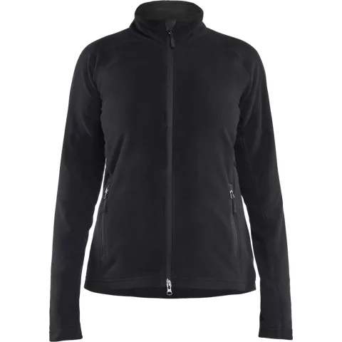 Blaklader Ladies Microfleece Jacket, Black