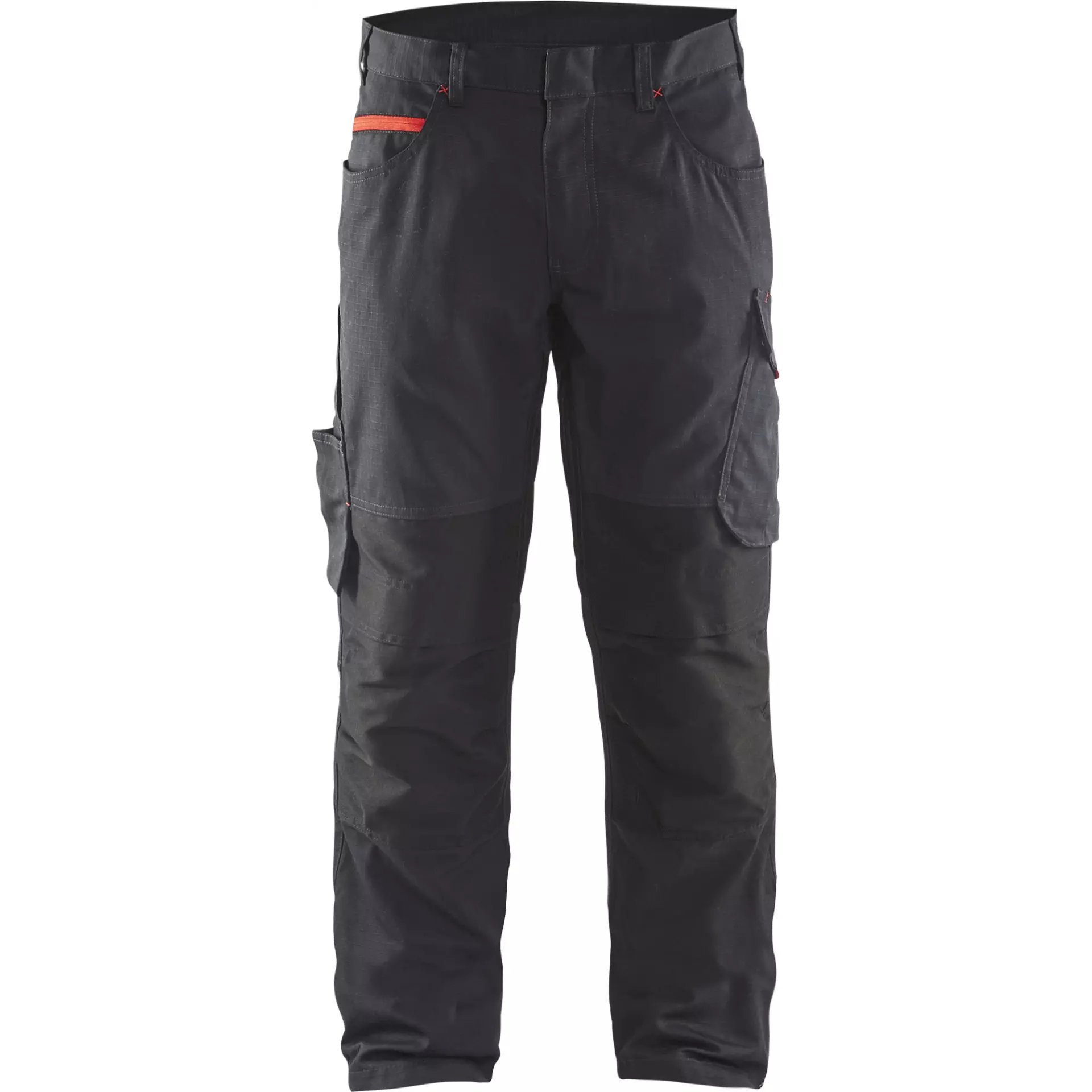 Blaklader 149513309956, Stretch Work Trousers, Black/Red