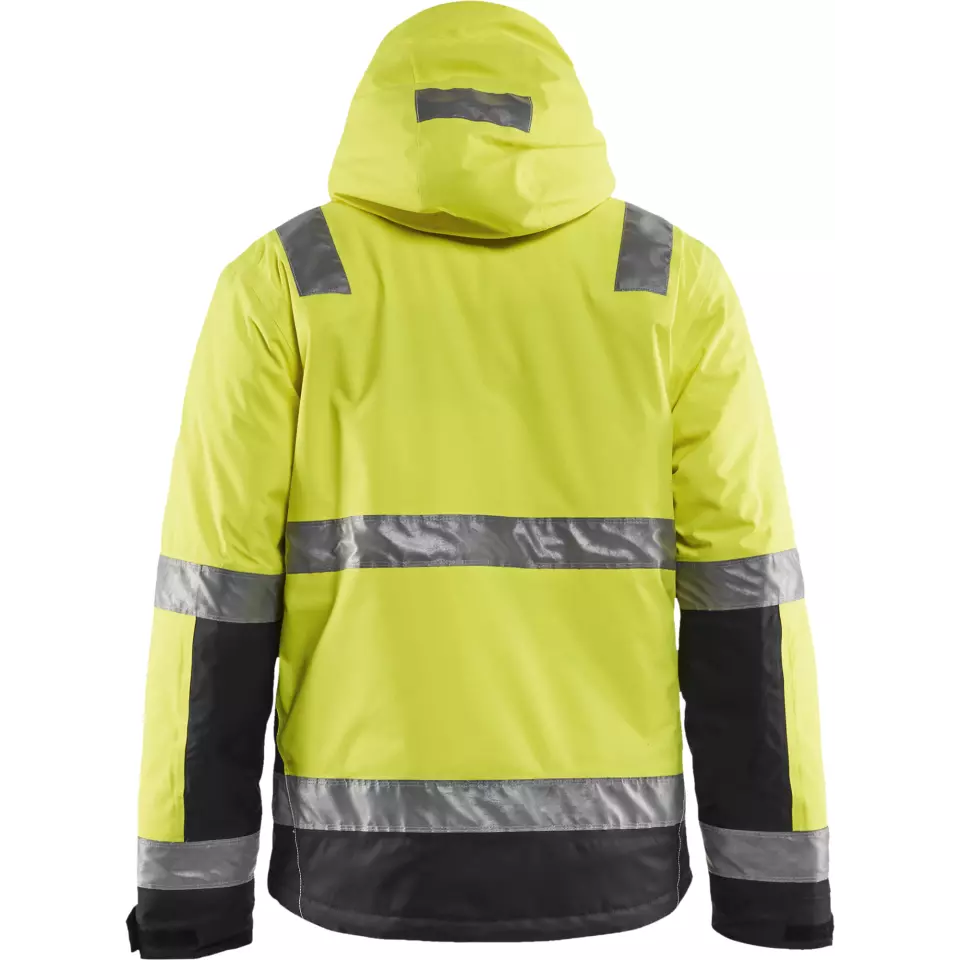 Blåkläder 487019873399, High Vis Winterjacke, Gelb/Schwarz, image 4, gallery thumbnail