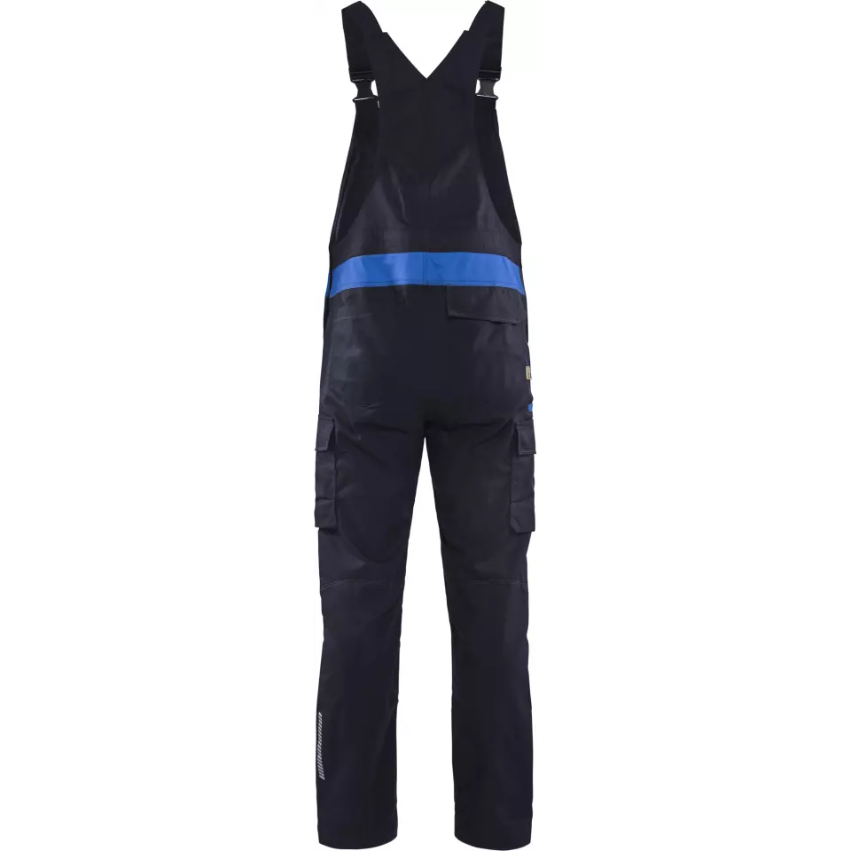 Blaklader 264418328985, Industrie Latzhose, Marineblau/Kornblau, image 4, gallery thumbnail