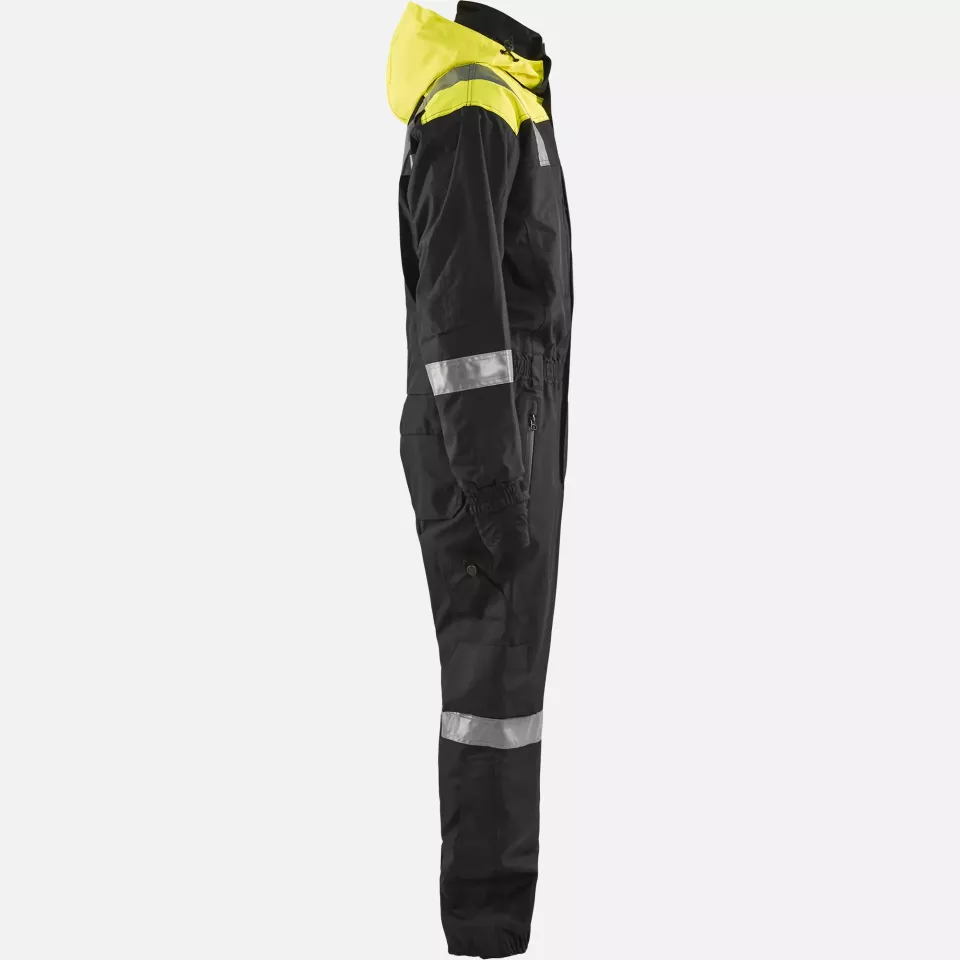 Blaklader 678619779933, Ungefütterter Winteroverall, Schwarz/Gelb, image 2, gallery thumbnail