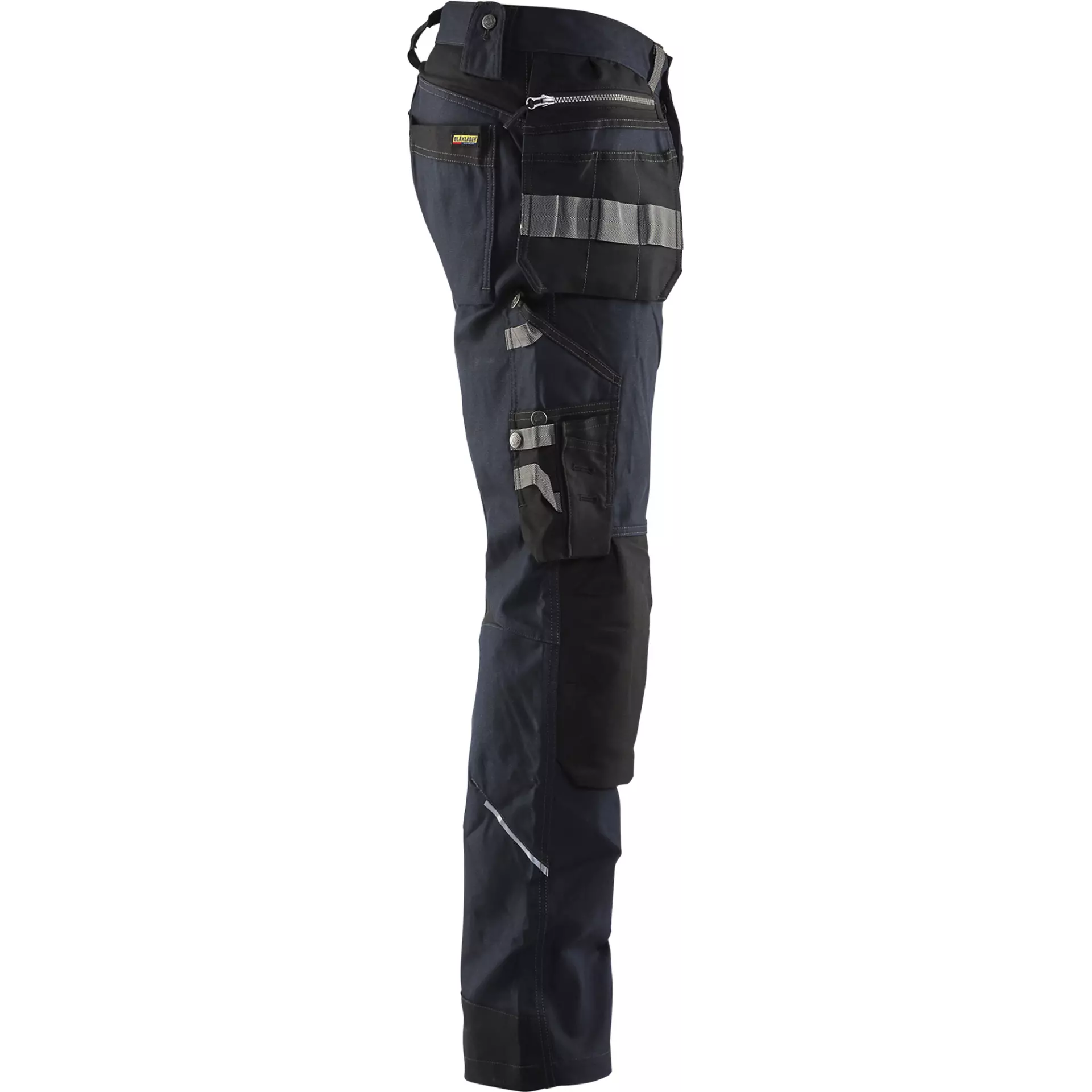 Blåkläder 159013438699, Stretch Craftsman Work Pants, Dark Navy/Black, image 2