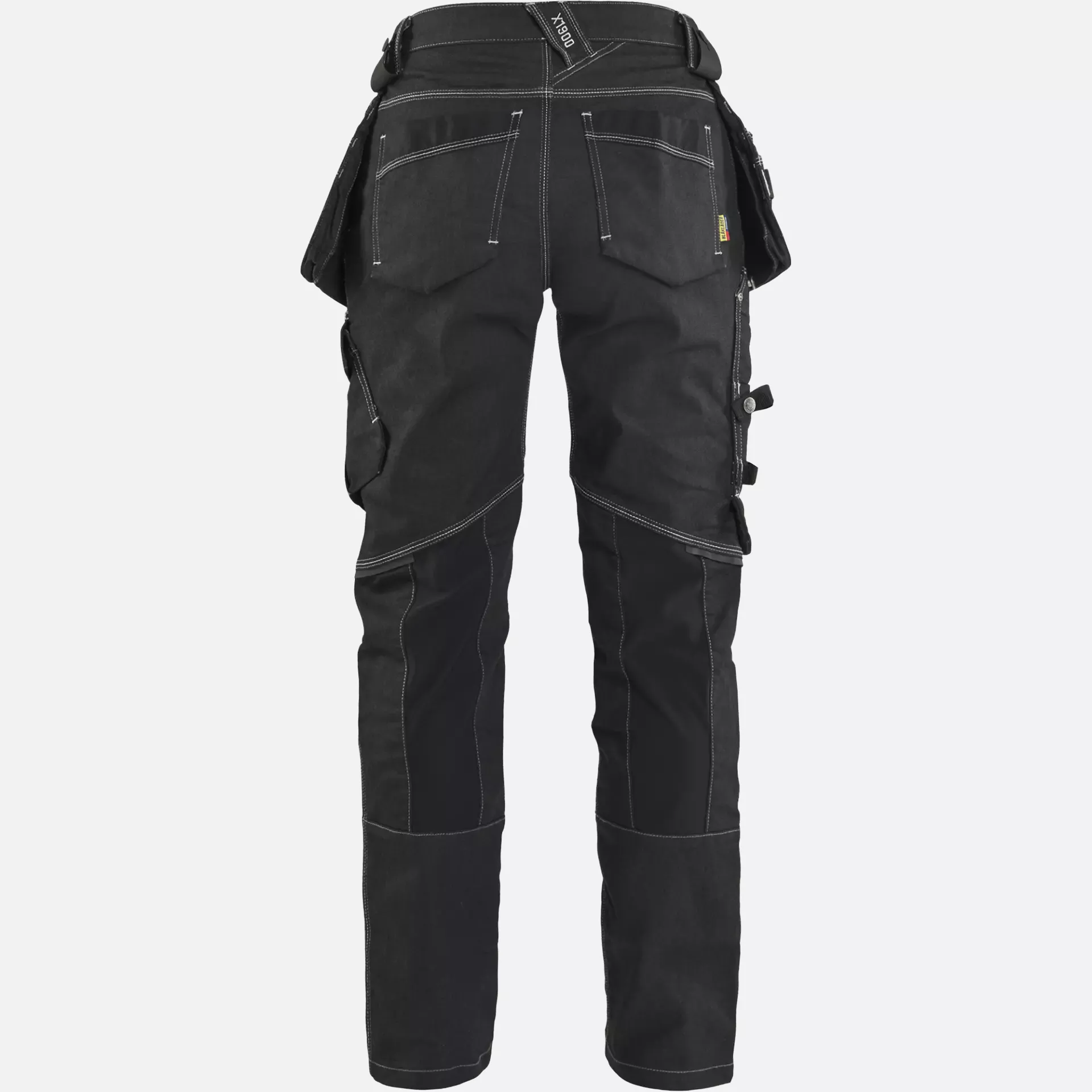 Blaklader 799011419900, X1900 Ladies Stretch Craftsman Work Trousers, Black, image 4