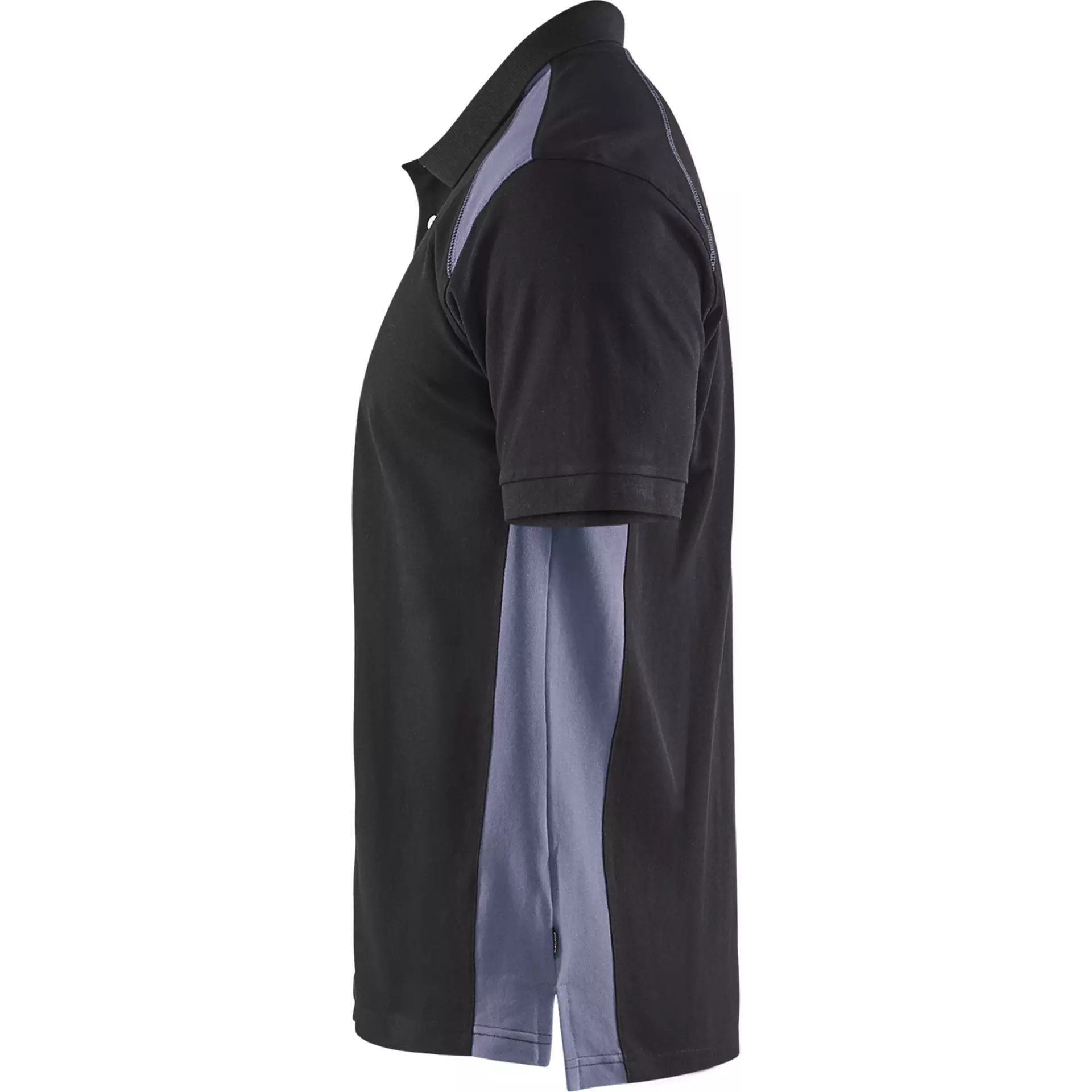 Blaklader 332410509994, Polo Shirt, Black/Grey, image 3