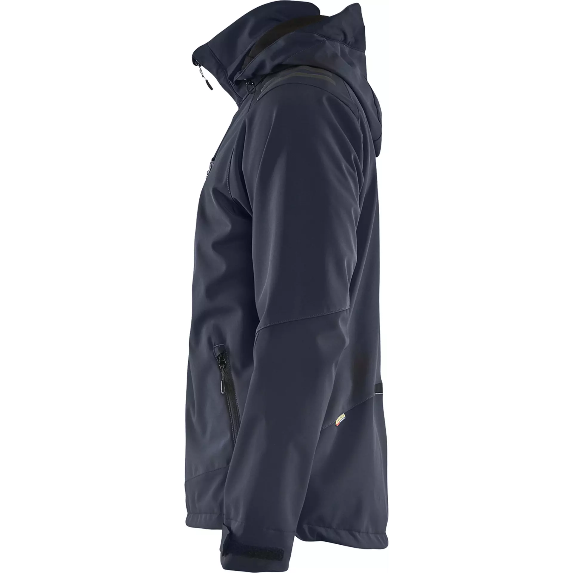 Blåkläder 474925138633, Softshell Jacket, Dark Navy/Yellow, image 3