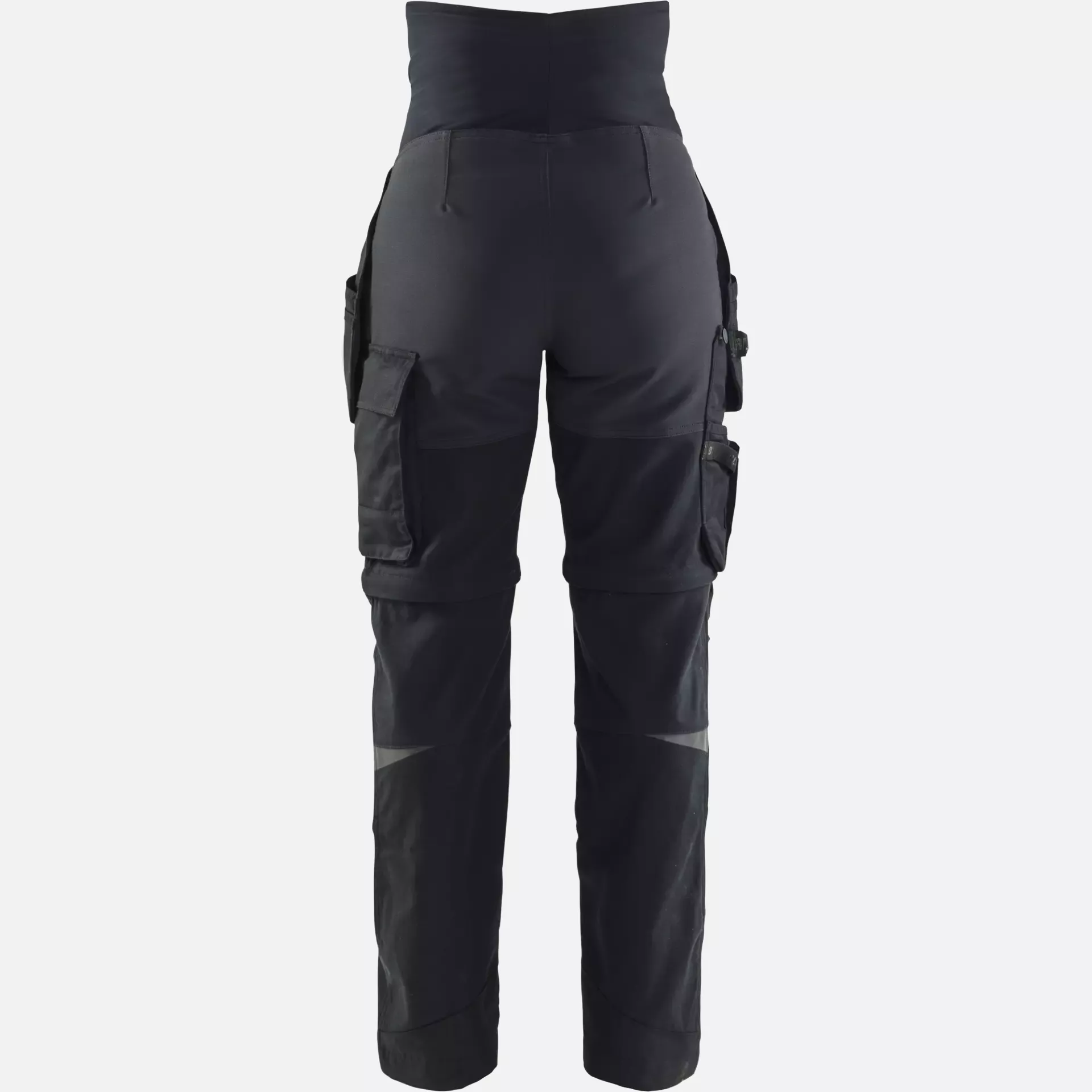Blaklader 710313449900, Zip-Off Craftsman Maternity Trousers, Black, image 4