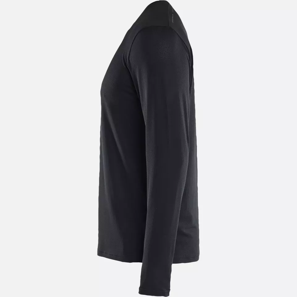 Blaklader 342311269900, Funktions UV Schutz Langarmshirt, Schwarz, image 3, gallery thumbnail