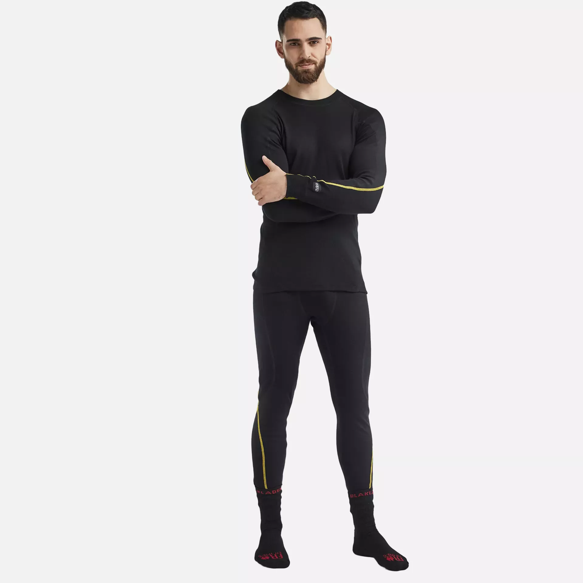 Blaklader 188910759900, Merino Wool Flame Retardant Long Johns, Black, image 5