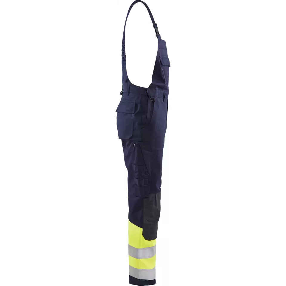Blaklader 260715148933, Multi-Norm Bib and Brace, Navy/Yellow, image 2, gallery thumbnail