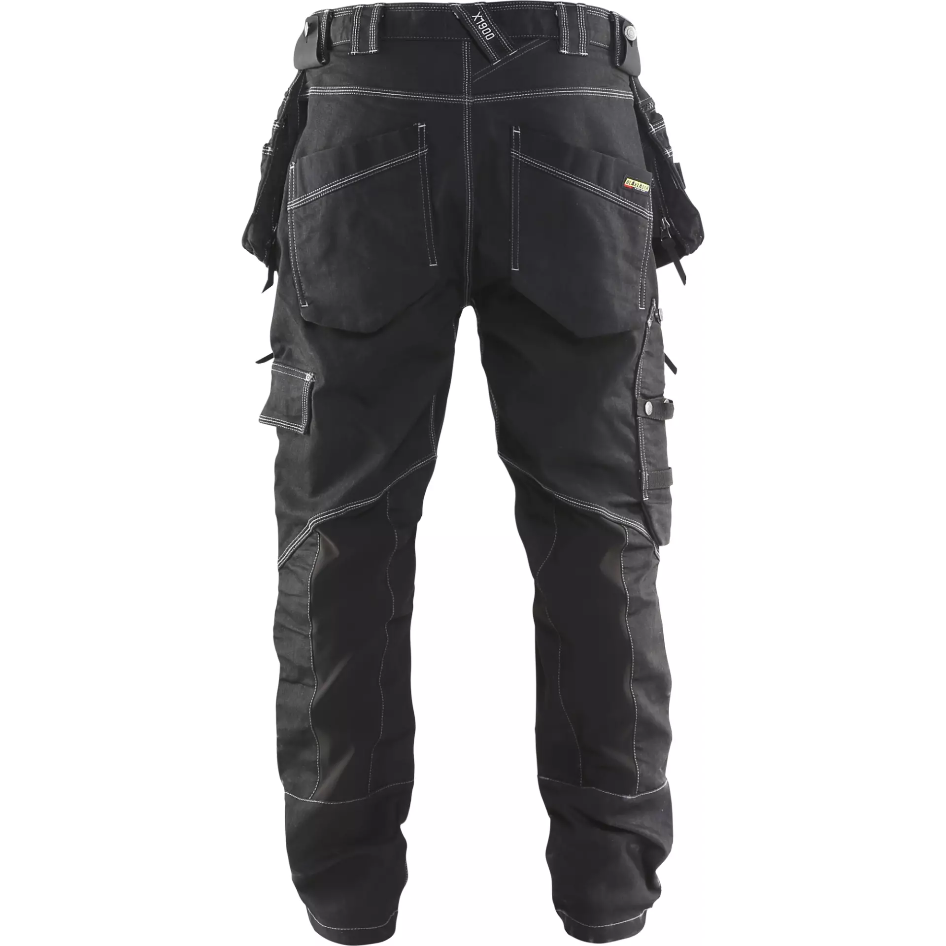 Blåkläder 199911419900, X1900 Stretch Craftsman Work Trousers, Black, image 4