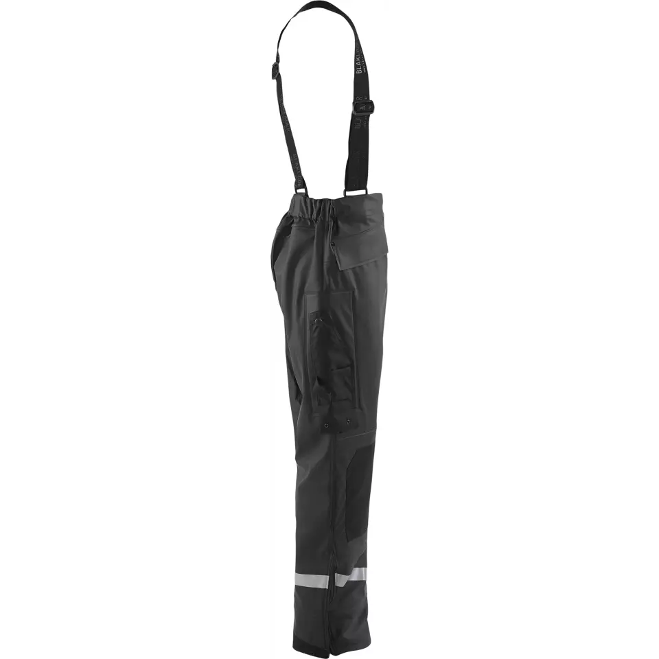 Blaklader 130520039900, Rain Trousers, Black, image 2, gallery thumbnail