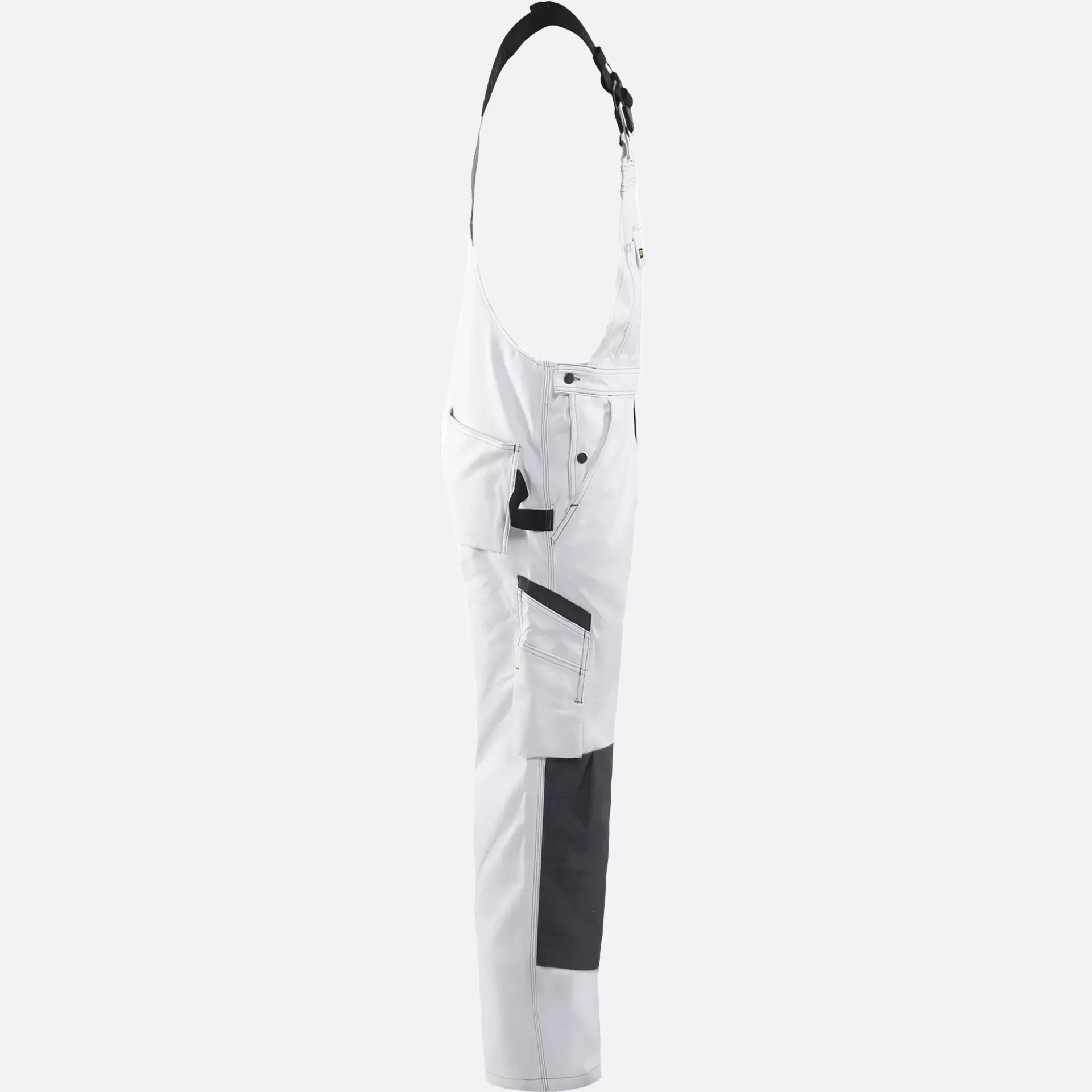 Blaklader 261112101098, Painters Bib and Brace, White/Dark Grey, image 2