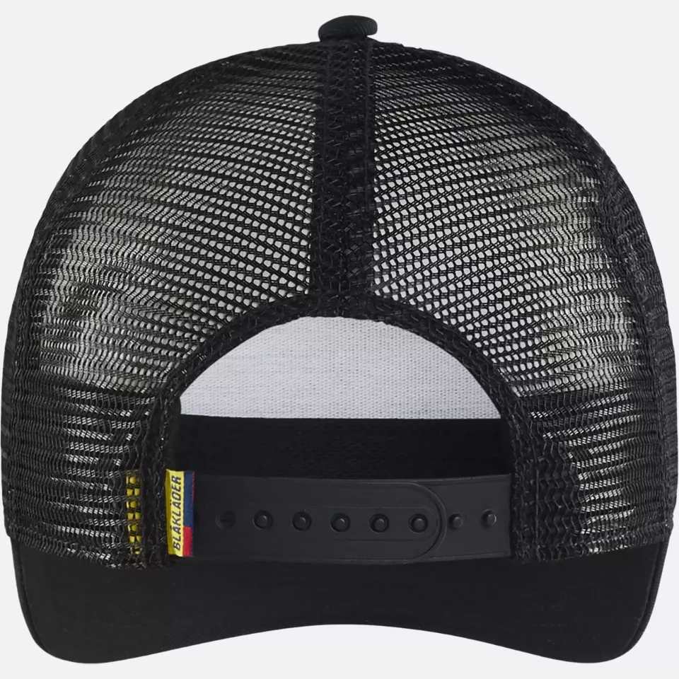 Blaklader 207911069900, Trucker Cap, Black, image 4, gallery thumbnail