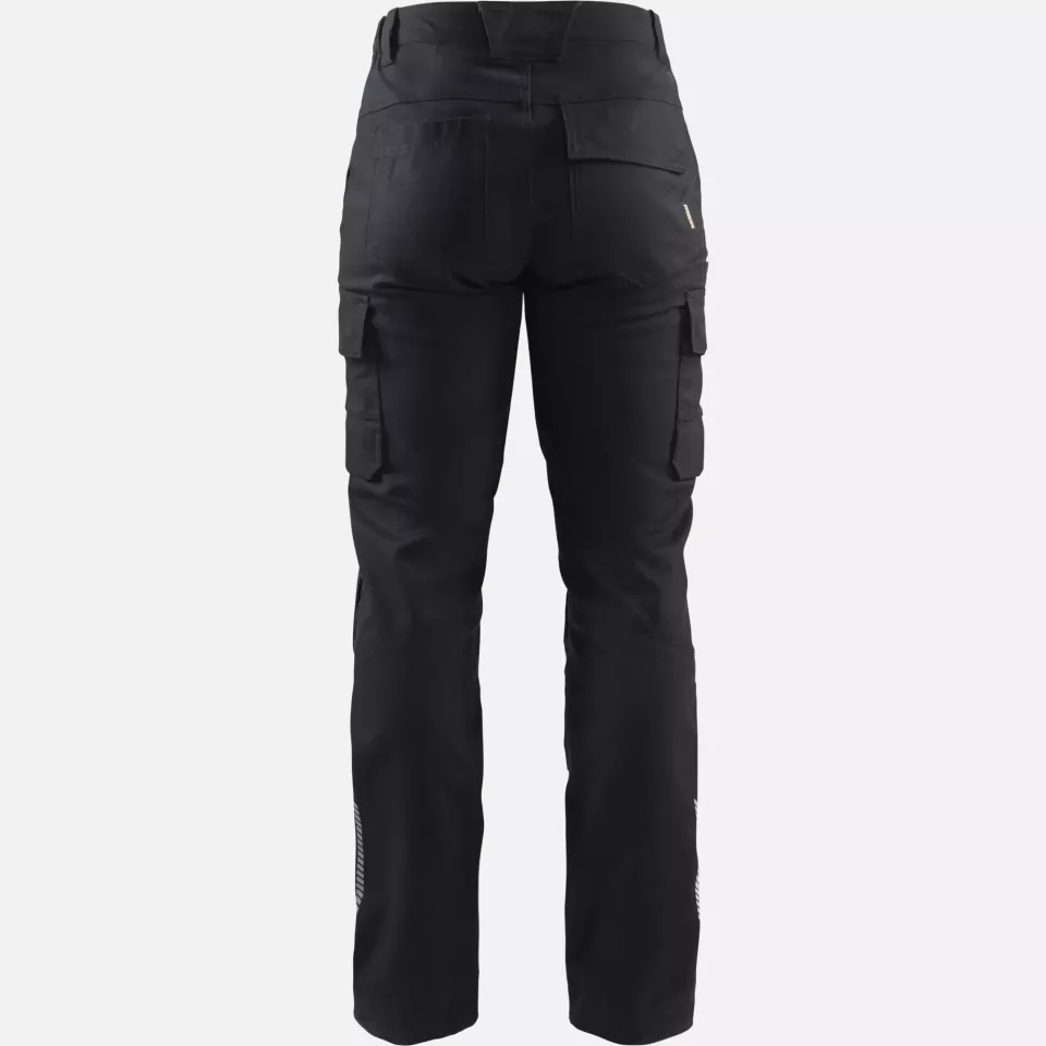 Blaklader 710613449900, Damen Stretch Industrie Arbeitshose, Schwarz, image 4, gallery thumbnail
