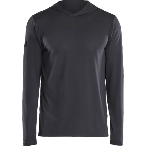 Blaklader Functional Hoodie with UV Protection, Medium Grey