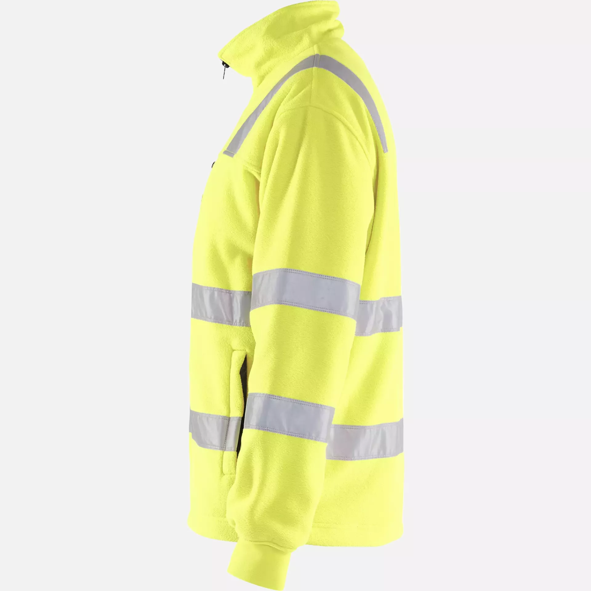 Blaklader 485325603300, High Vis Fleece Jacket, Yellow, image 3