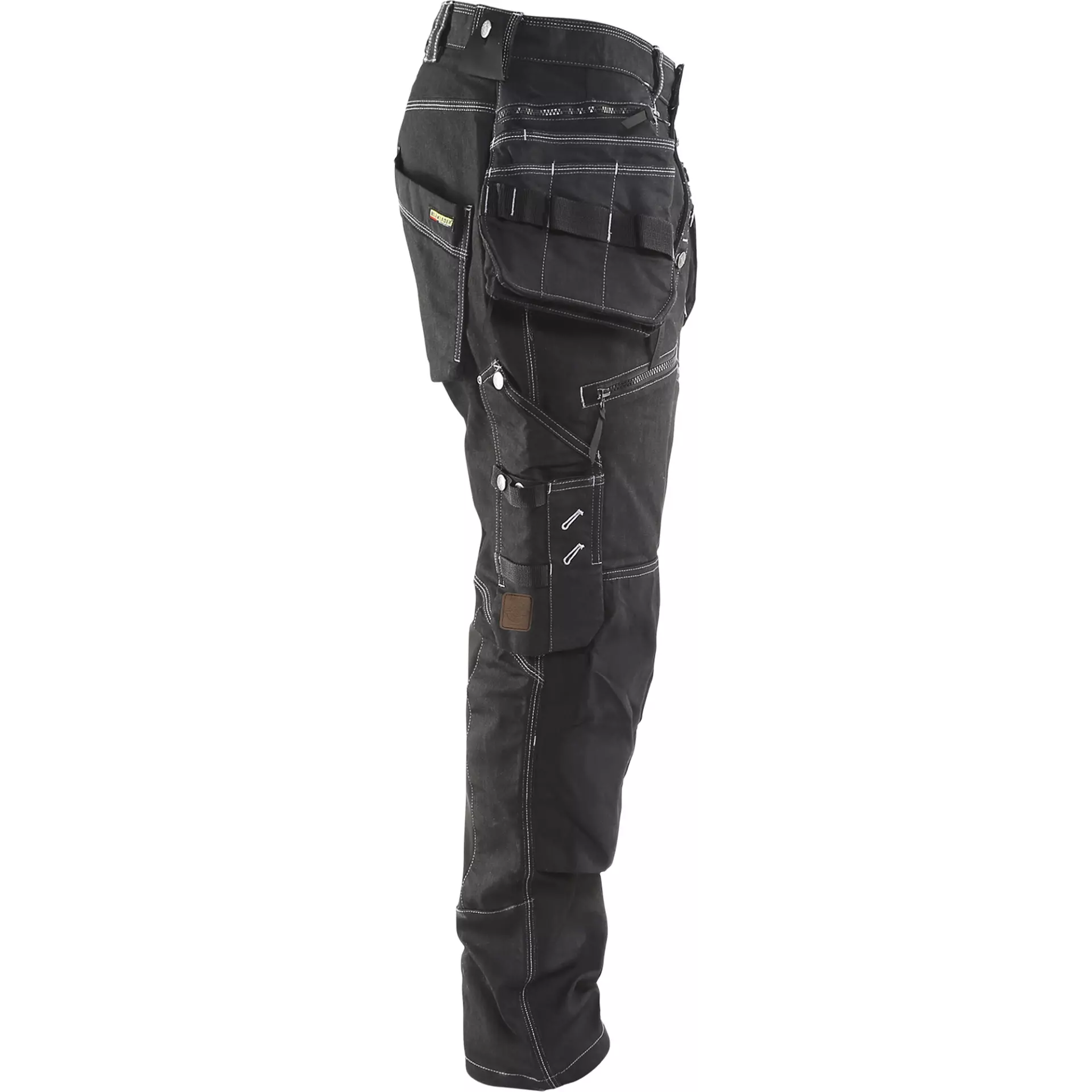 Blåkläder 199911419900, X1900 Stretch Craftsman Work Trousers, Black, image 2