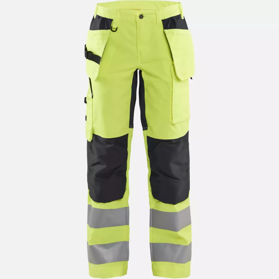 Blaklader 716318113399, High Vis Damen Stretch Arbeitshose, Gelb/Schwarz, image 1, gallery thumbnail