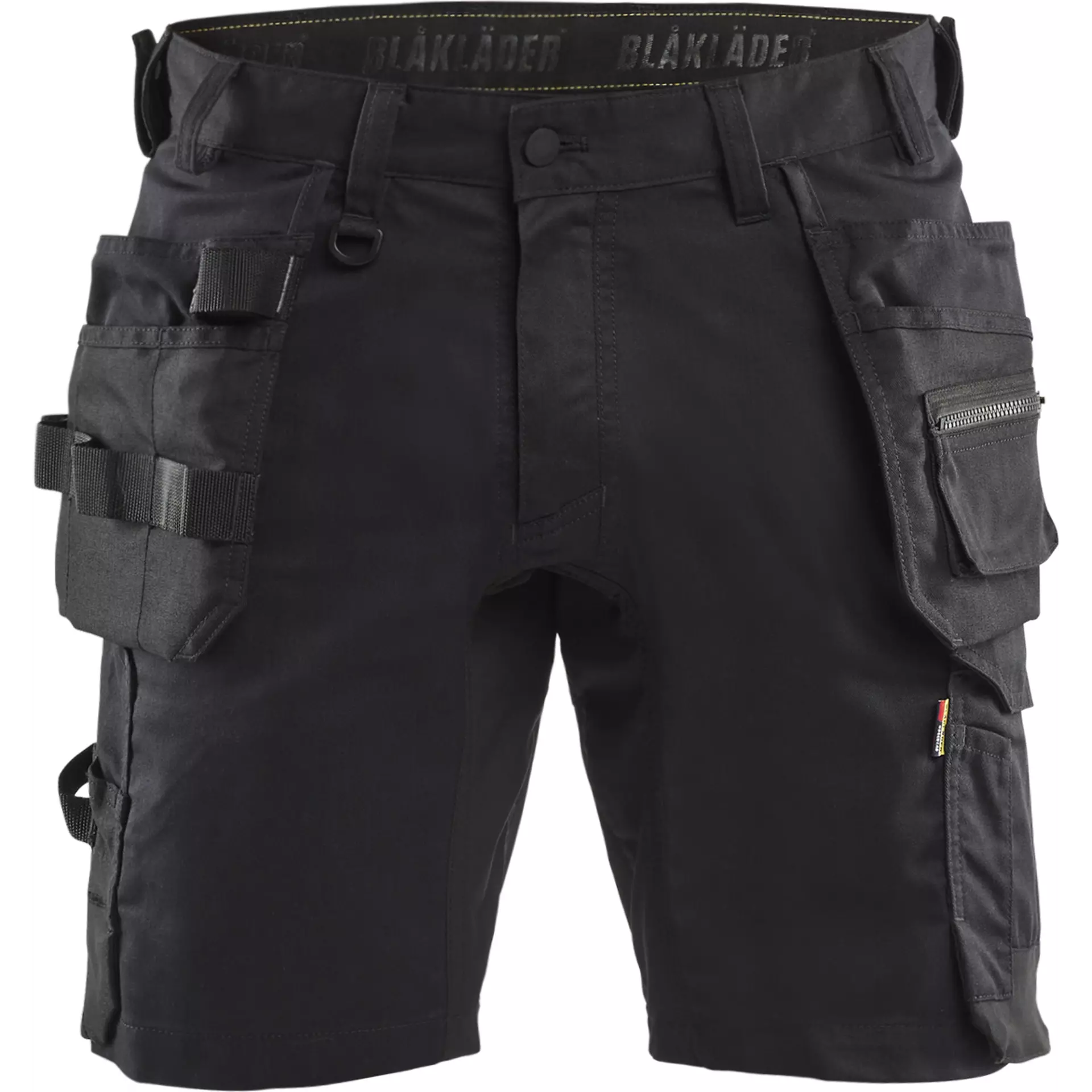 Blaklader 175218329900, Stretch Craftsman Shorts, Black